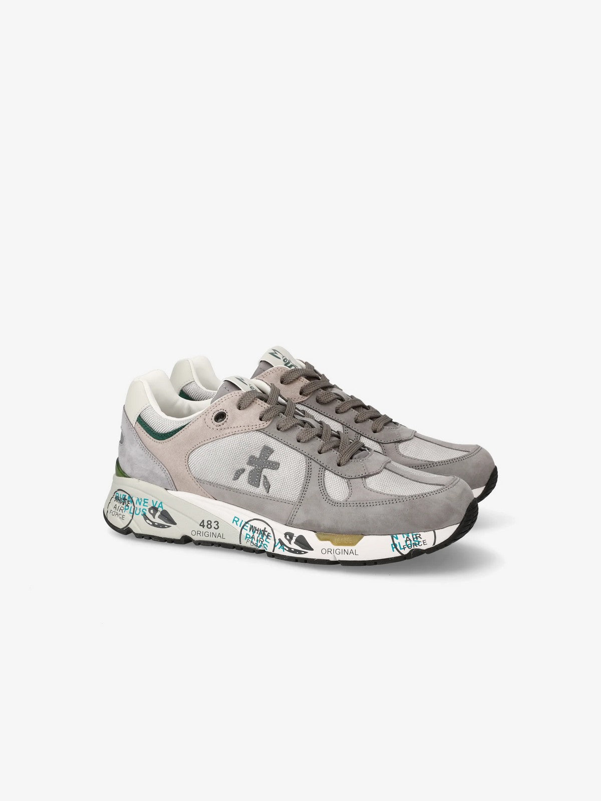 PREMIATA Sneaker Uomo MASE VAR 7821 GREY gioboutiqueweb