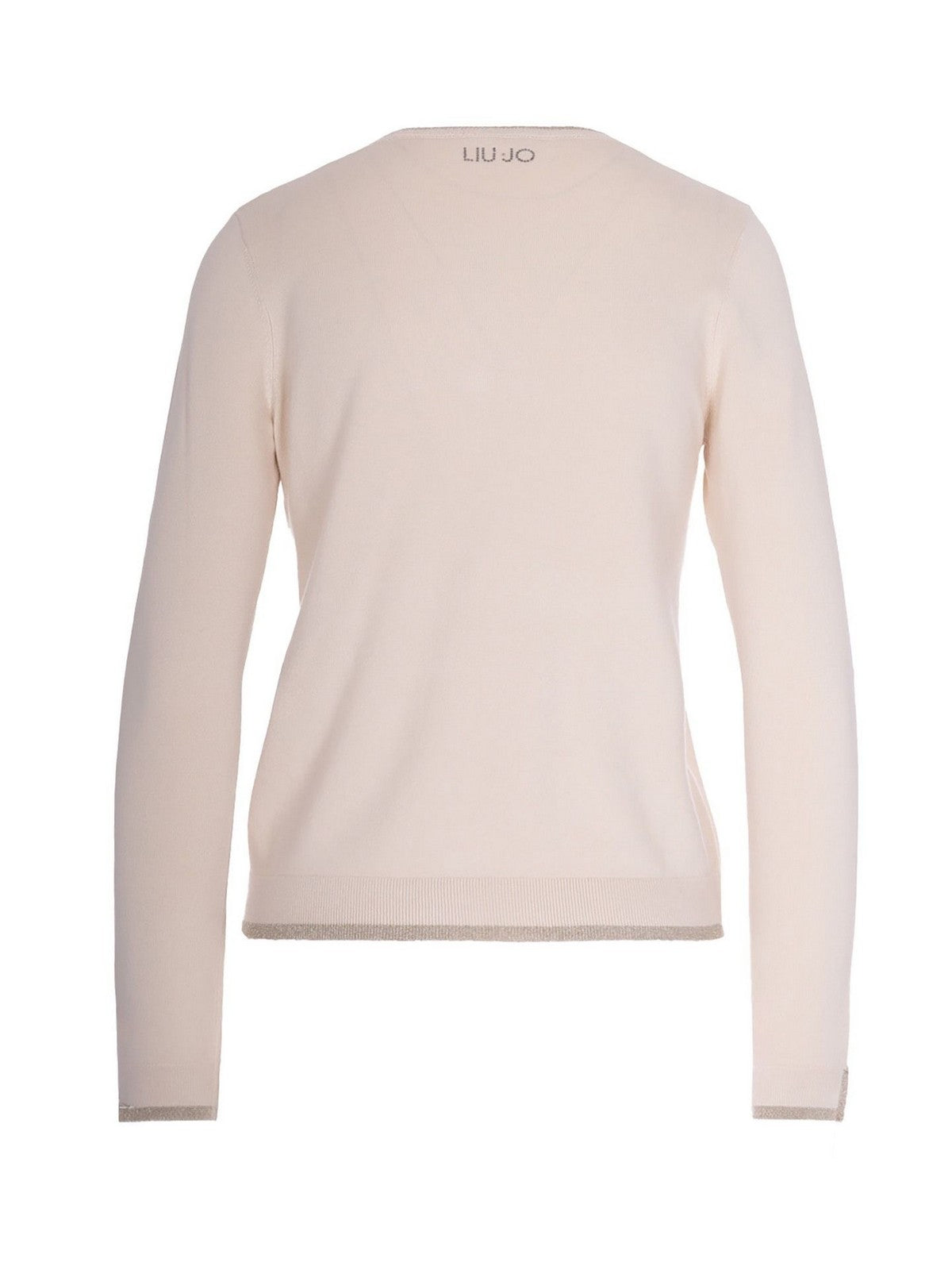 LIU JO WHITE Cardigan Donna MF5225MS49I 10701 BIANCO LANA