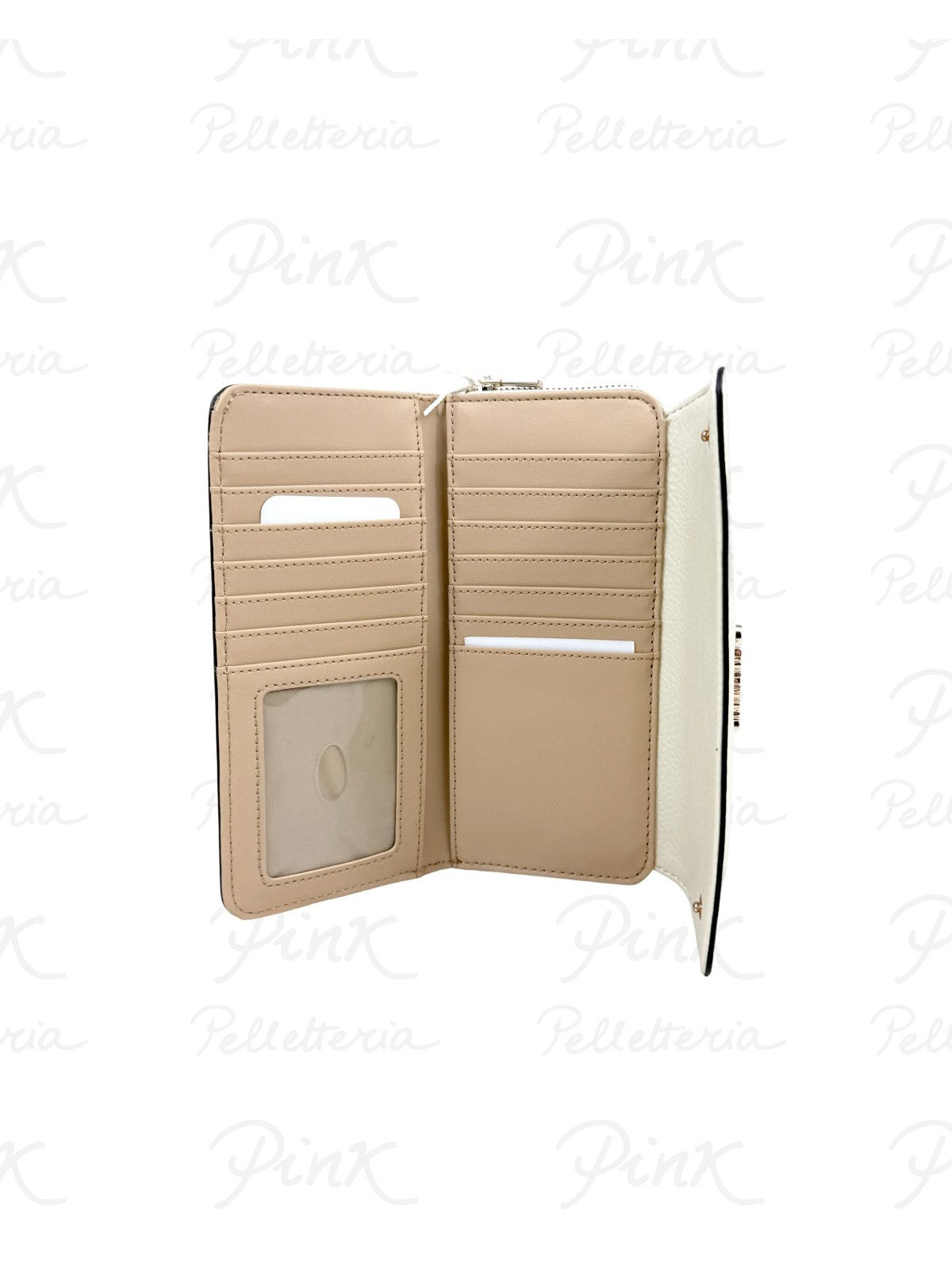 GUESS Portafoglio Donna BROOKE SLG LRG CLUTCH ORGNZR SWBG98 97162 OFF off white