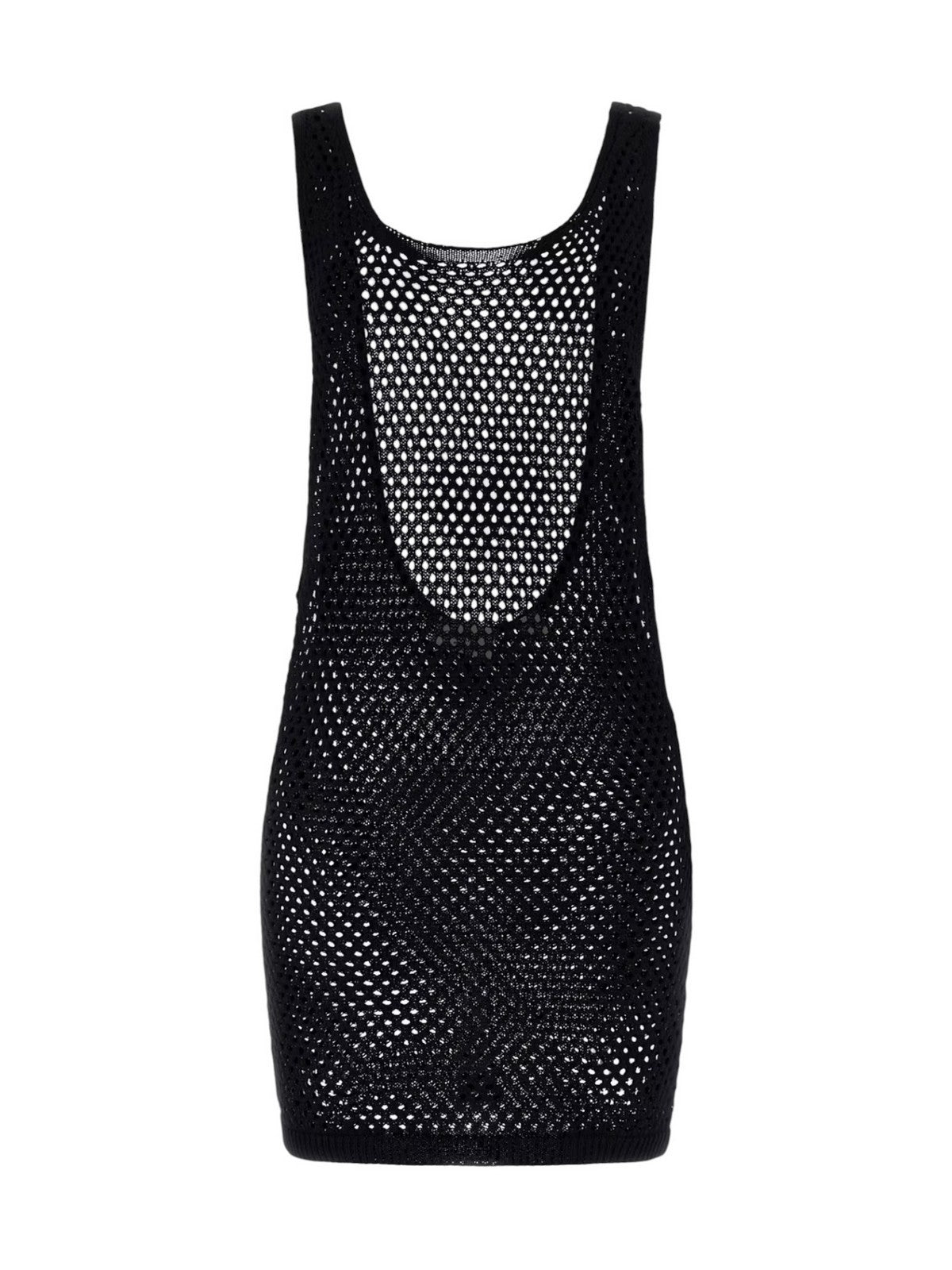 GUESS BEACHWEAR Abito Donna LUNA SLEEVELESS SHORT DRESS E6GK09 Z5632 JBLK Jet Black A996 gioboutiqueweb