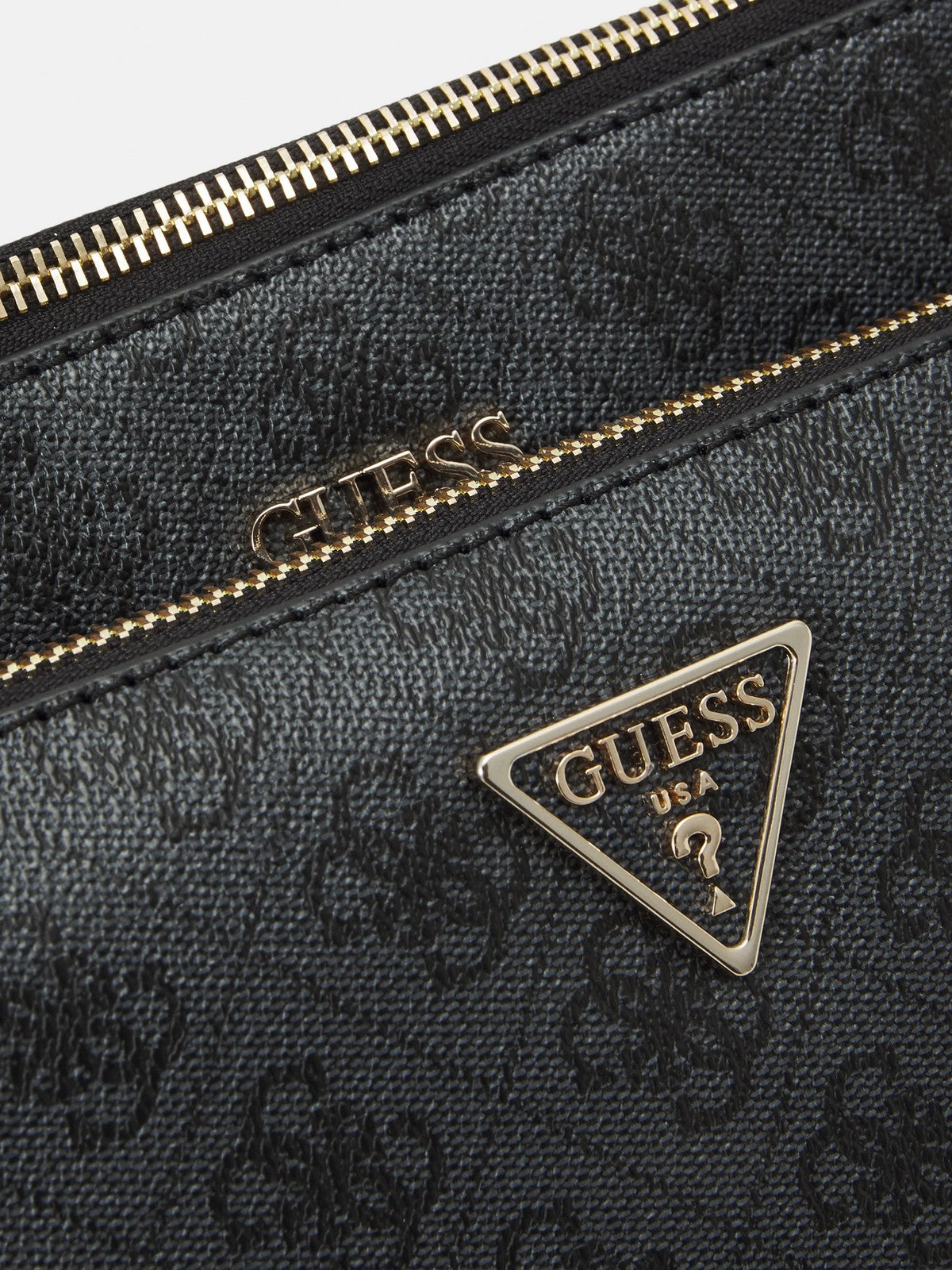 GUESS Borsa Donna NOELLE DBL POUCH CROSSBODY HWBG78 79710 CLO Grigio gioboutiqueweb