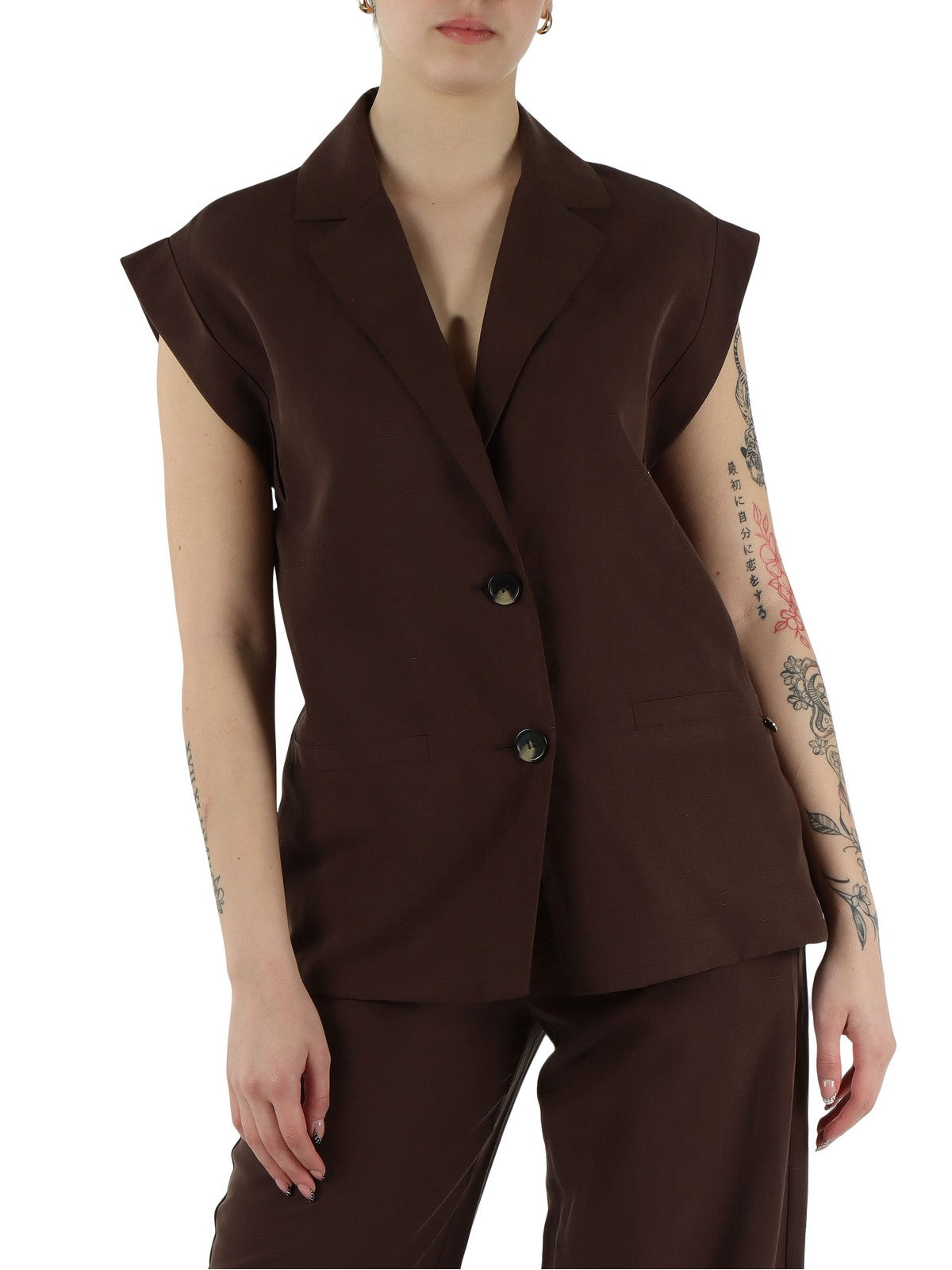 LIU JO WHITE Gilet Donna WA6369T4818 91109 Sacher gioboutiqueweb