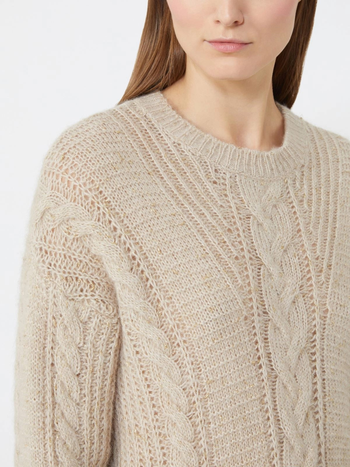 MAX MARA Maglione Donna CRASSO 2526366112650 001 BEIGE
