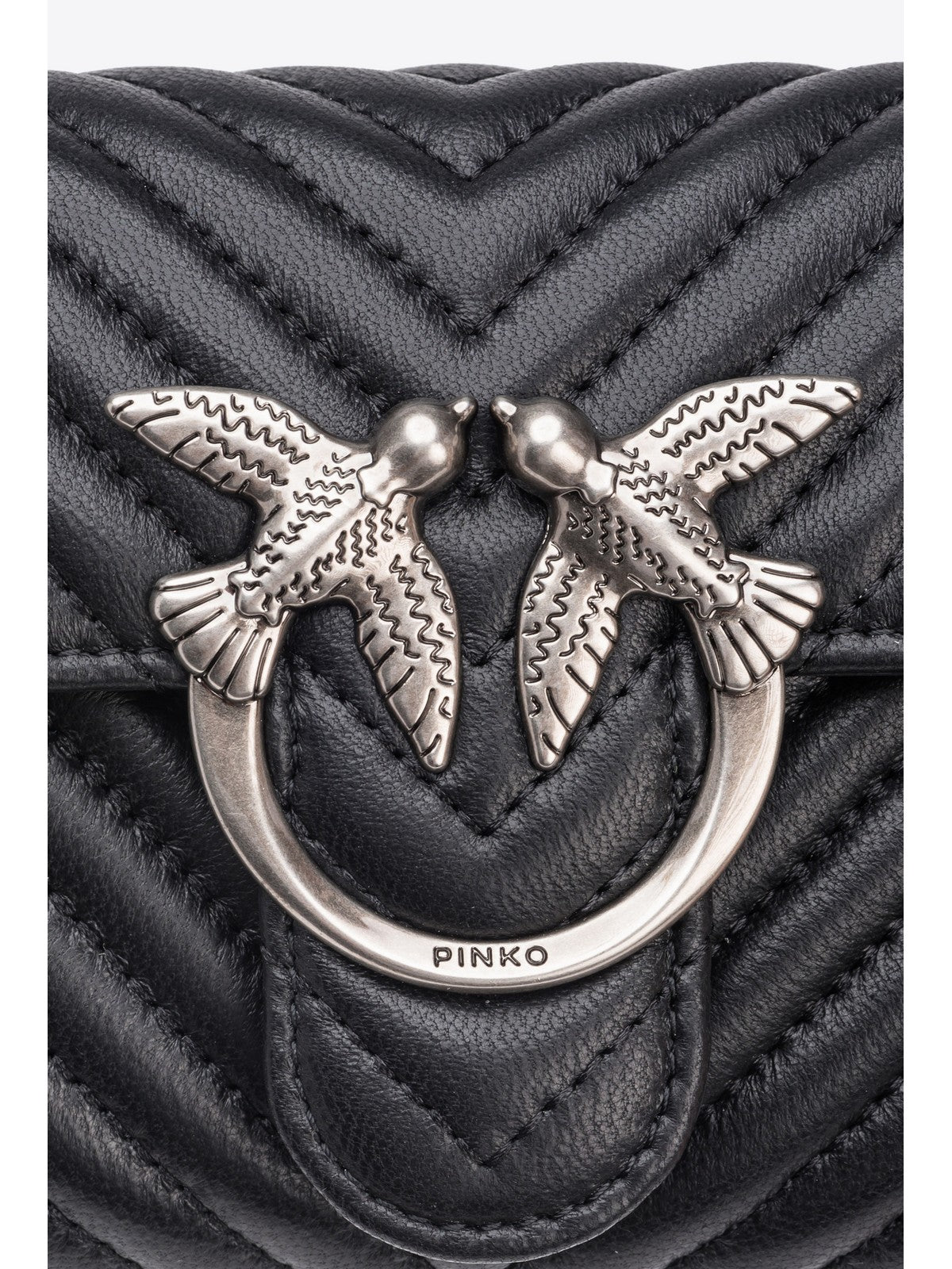 PINKO Borsa Donna Love one wallet 100062-A0GK Z99O Nero gioboutiqueweb
