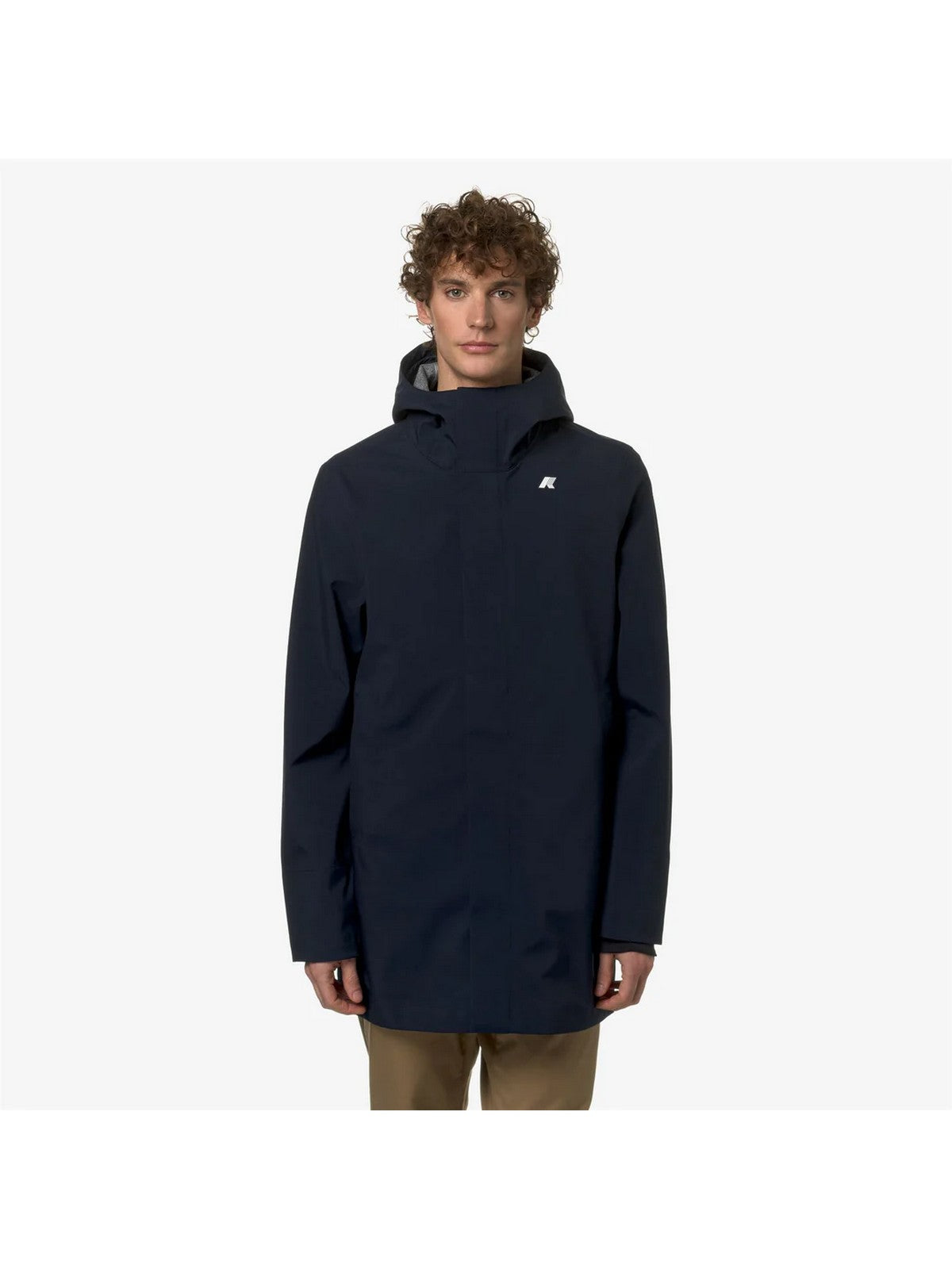 K-WAY Giubbino Uomo Tommy Bonded Jersey V K5126SW K89 Blu gioboutiqueweb