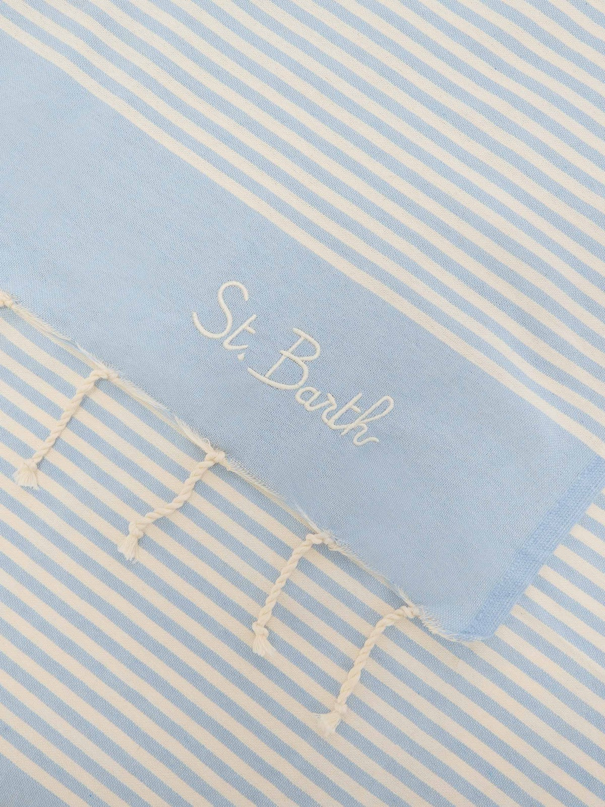 MC2 SAINT BARTH Telo mare Unisex adulto FOUTAS N 07696L STRIPES S 31 EMB gioboutiqueweb