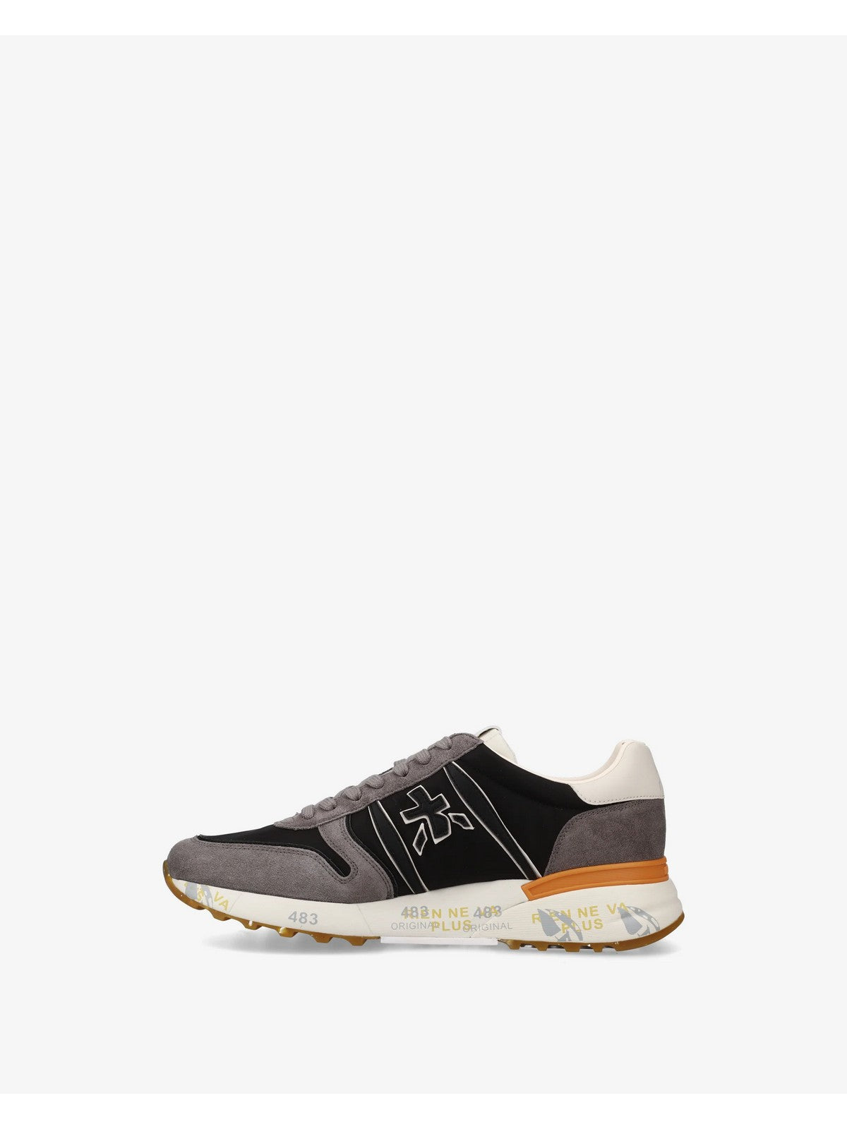 PREMIATA Sneaker Uomo LANDER VAR 7207 BLACK gioboutiqueweb