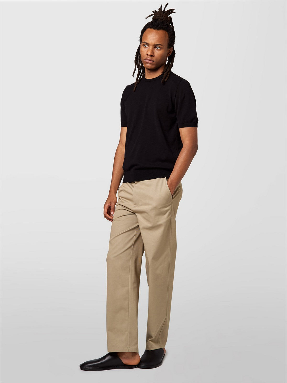 ALPHA STUDIO T-shirt Uomo AU-5040C 1002 Nero gioboutiqueweb