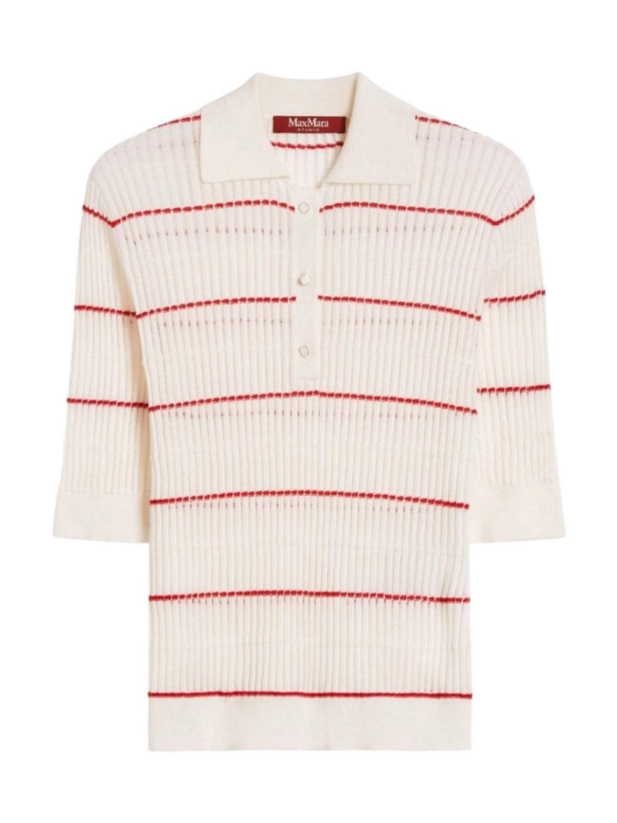 MAX MARA STUDIO Maglia Donna MSTGALLO 2616361051600 012 Bianco gioboutiqueweb