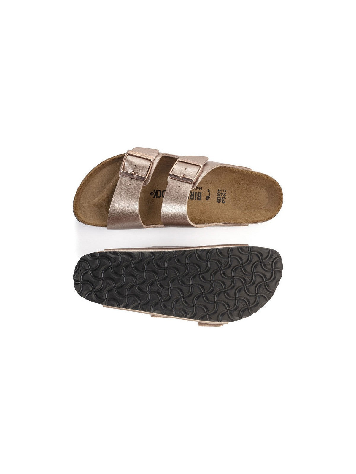 BIRKENSTOCK Sandalo Donna Arizona copper, Birko Flor 1023960 Rosa gioboutiqueweb