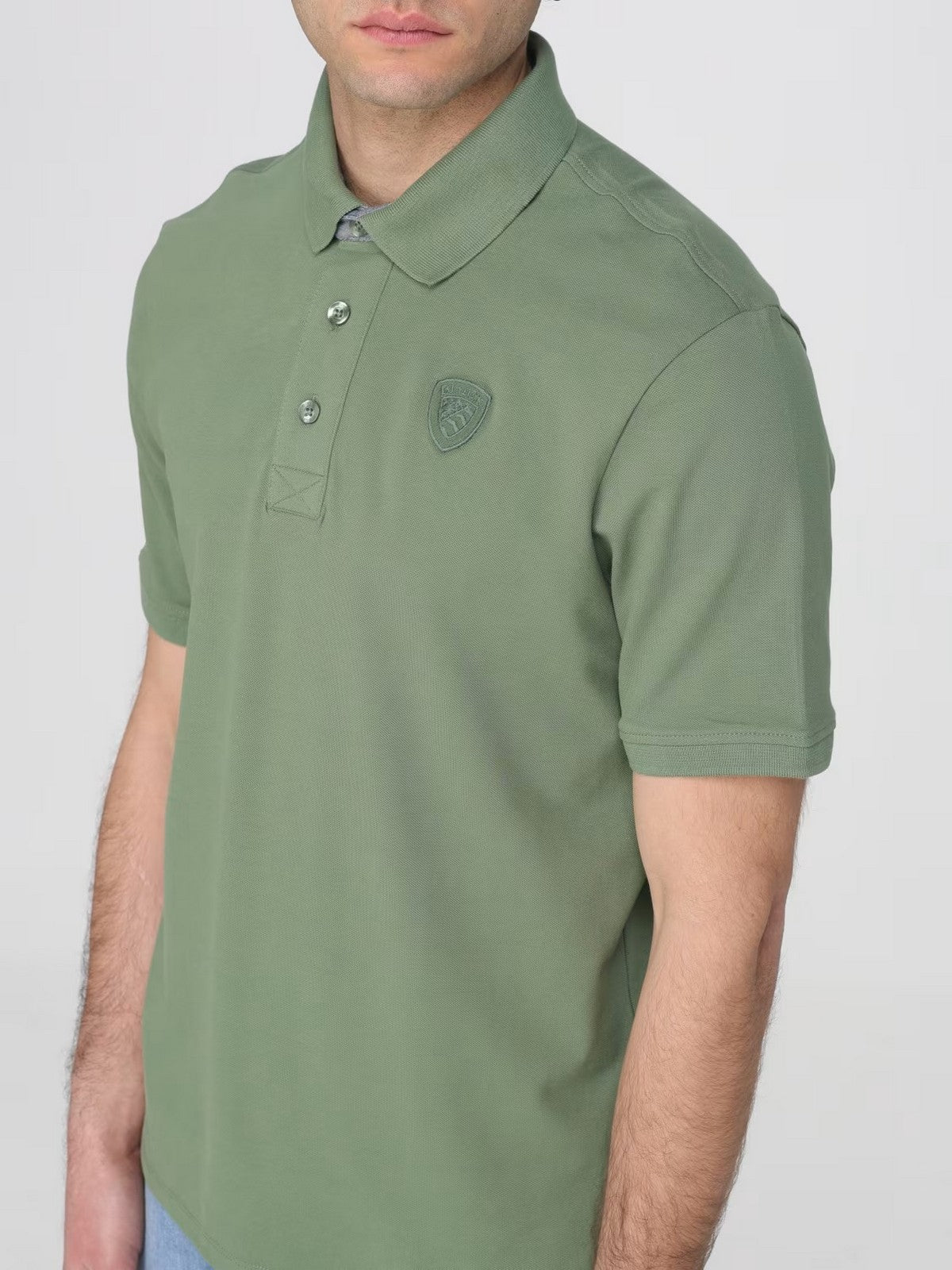 BLAUER Polo Uomo PHILP 26SBLUT02321 007481 60F GREEN 60F