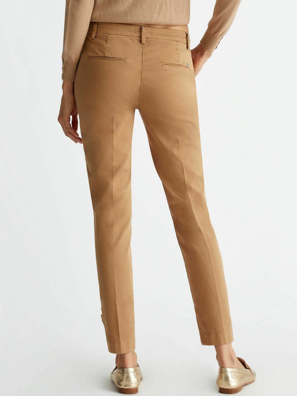 LIU JO WHITE Pantalone Donna WF4560T8191 71320 Beige gioboutiqueweb