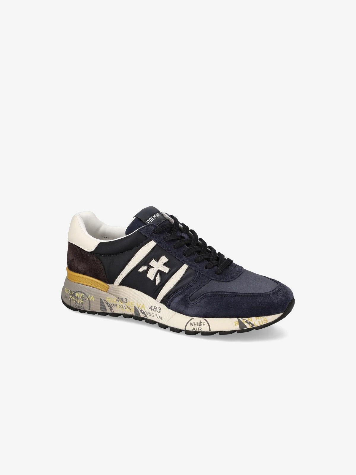 PREMIATA Sneaker Uomo LANDER VAR 7702 DARK BLUE