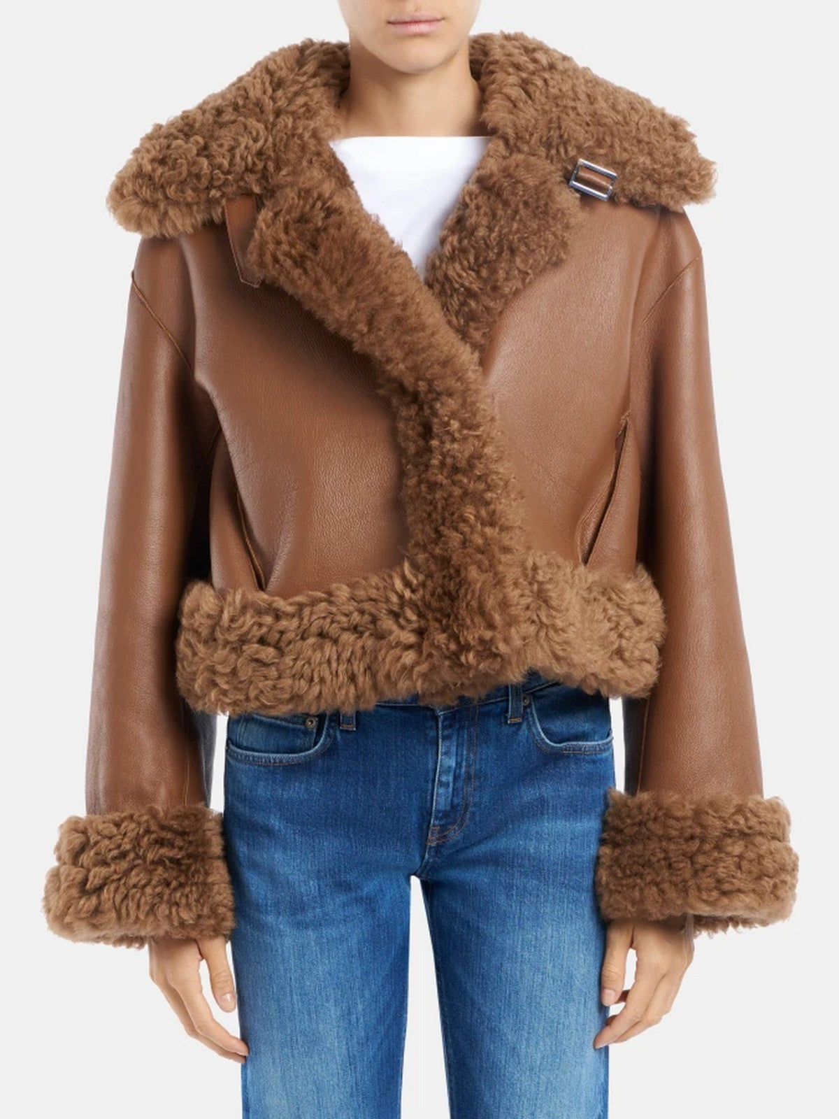 DONDUP Giubbino Donna DJ709 PL0389D XXX 430 CARAMELLO gioboutiqueweb