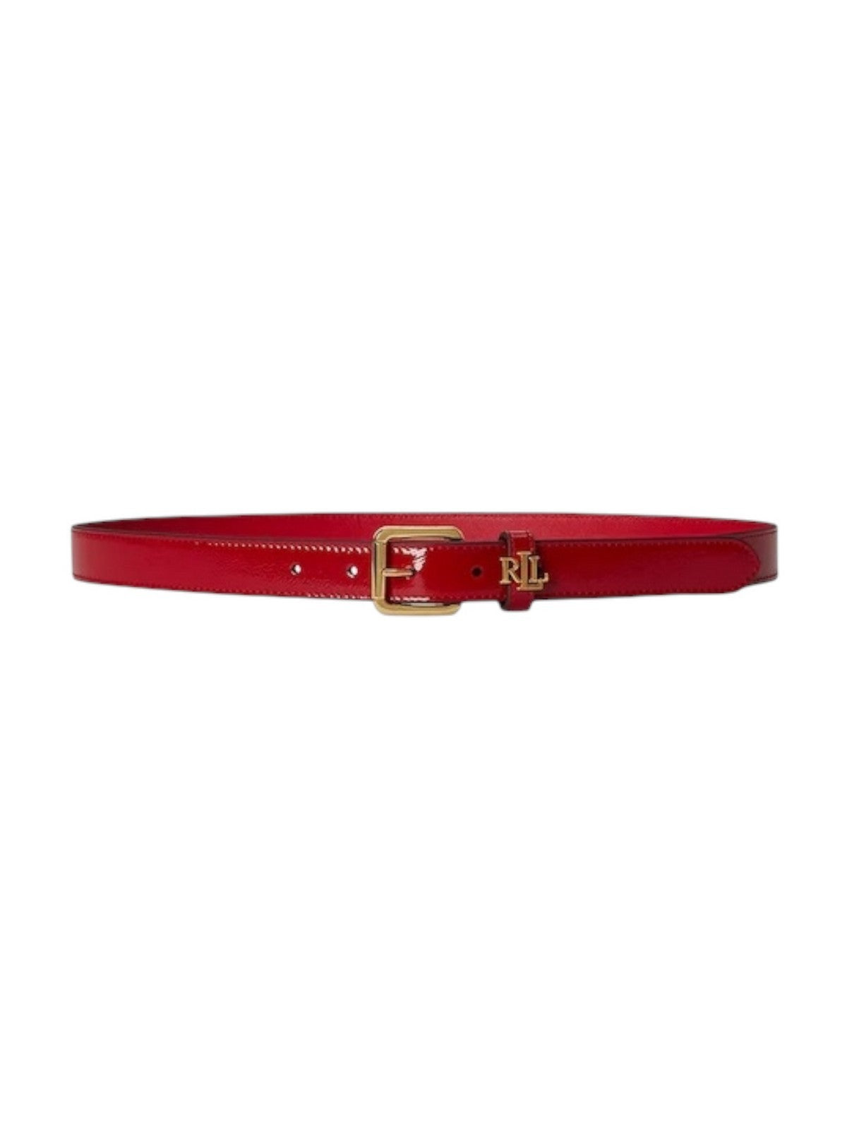 LAUREN RALPH LAUREN Cintura Donna LGO KPPER 25-BELT-SKINNY 412P10153 001 FESTIVE RED