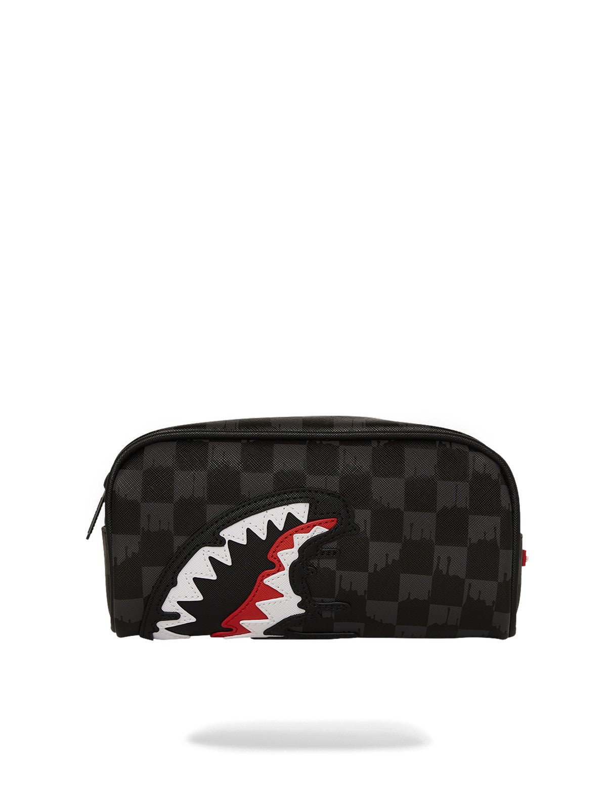 SPRAYGROUND Pochette Unisex adulto DRIPPING SHARKS IN PARIS POUCH 910B7972NSZ Nero gioboutiqueweb