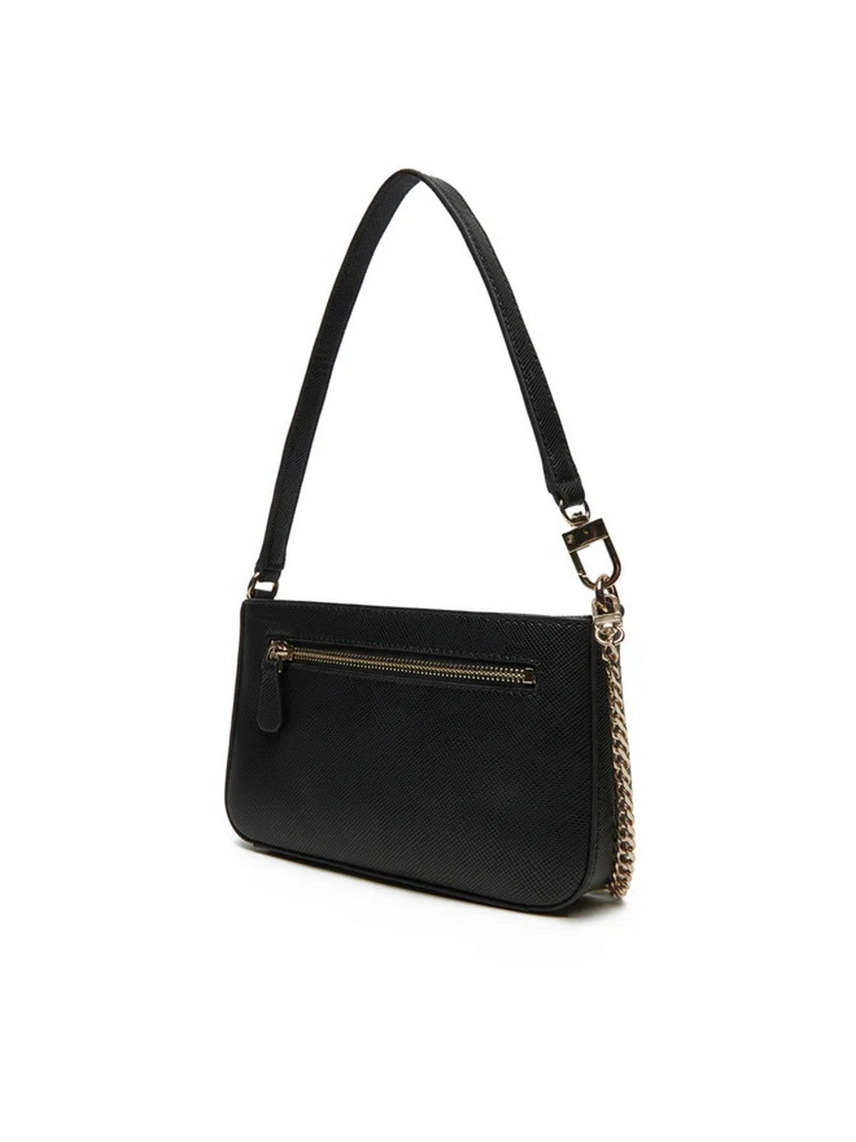 GUESS Borsa Donna NOELLE MINI TOP ZIP SHOULDER HWZG78 79720 BLA Nero gioboutiqueweb