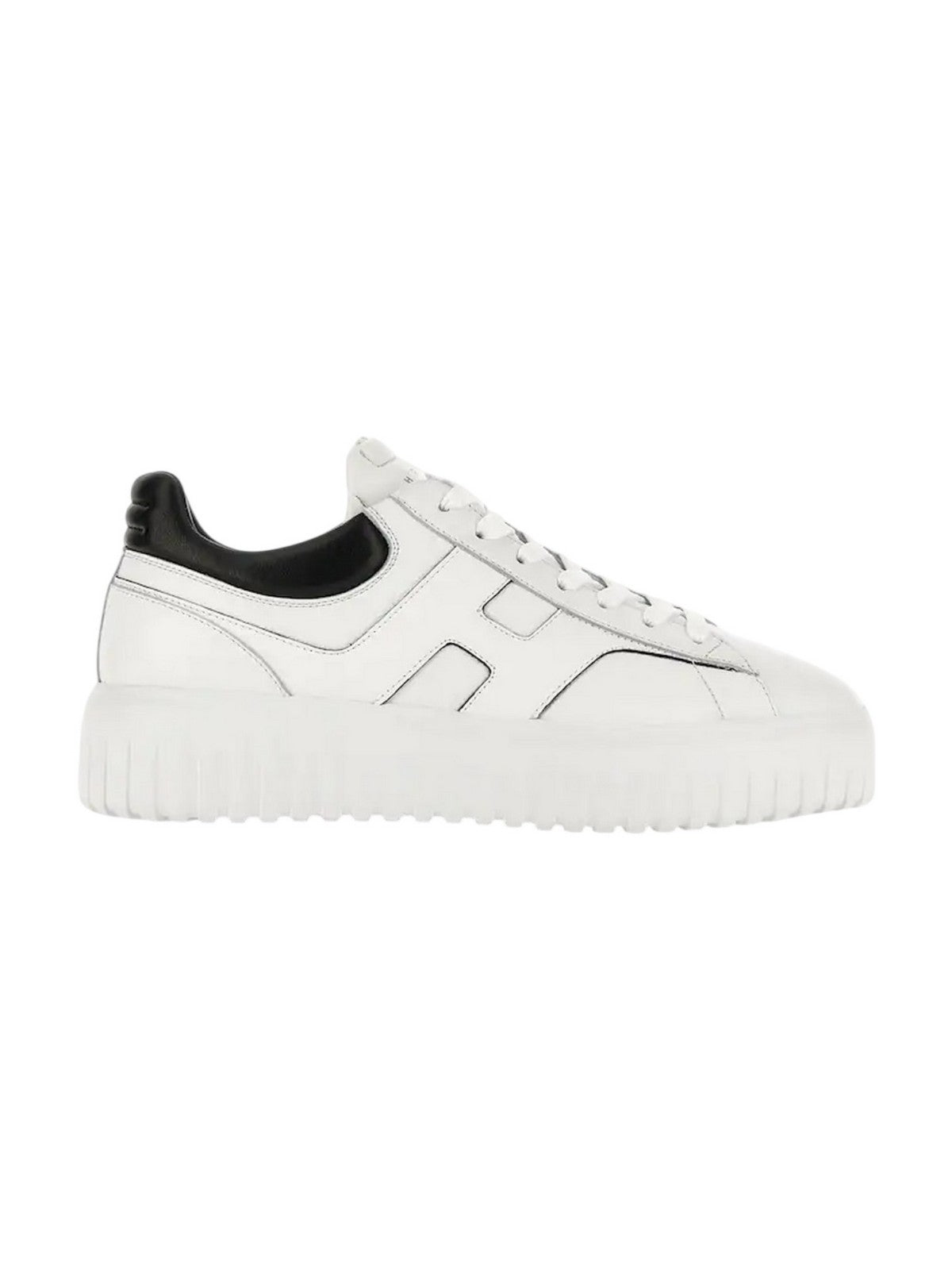 HOGAN Sneaker Uomo HXM6450FE93UY80001 B001(BIANCO)+B999(NERO) gioboutiqueweb