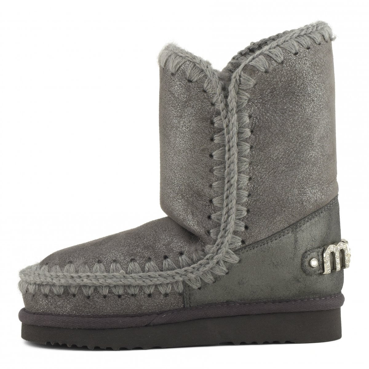 MOU Stivali e Stivaletti Donna Eskimo 24 rhinestones logo MU.FW101037B DUIRO Dust Iron gioboutiqueweb