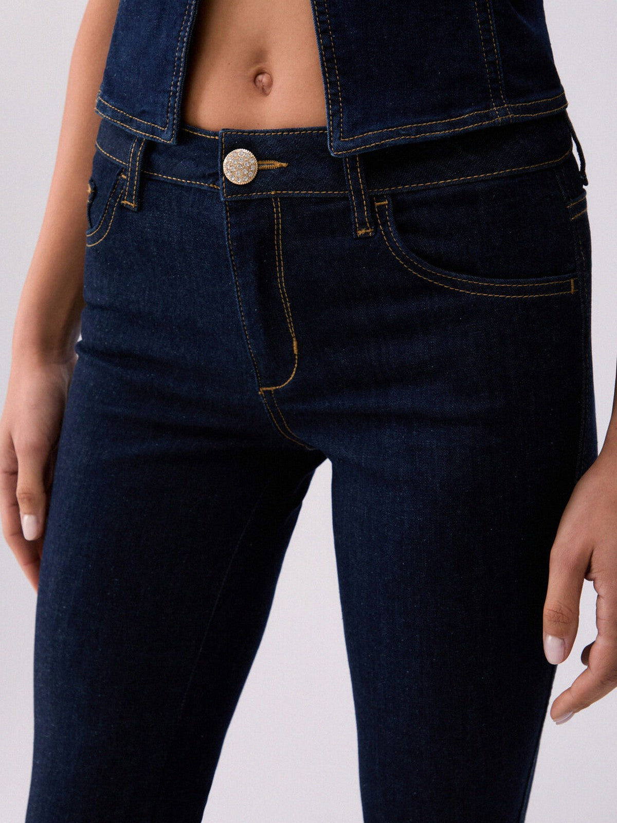 LIU JO BLUE DENIM Jeans Donna UA6223D4925 77000 NORMAL WASH gioboutiqueweb