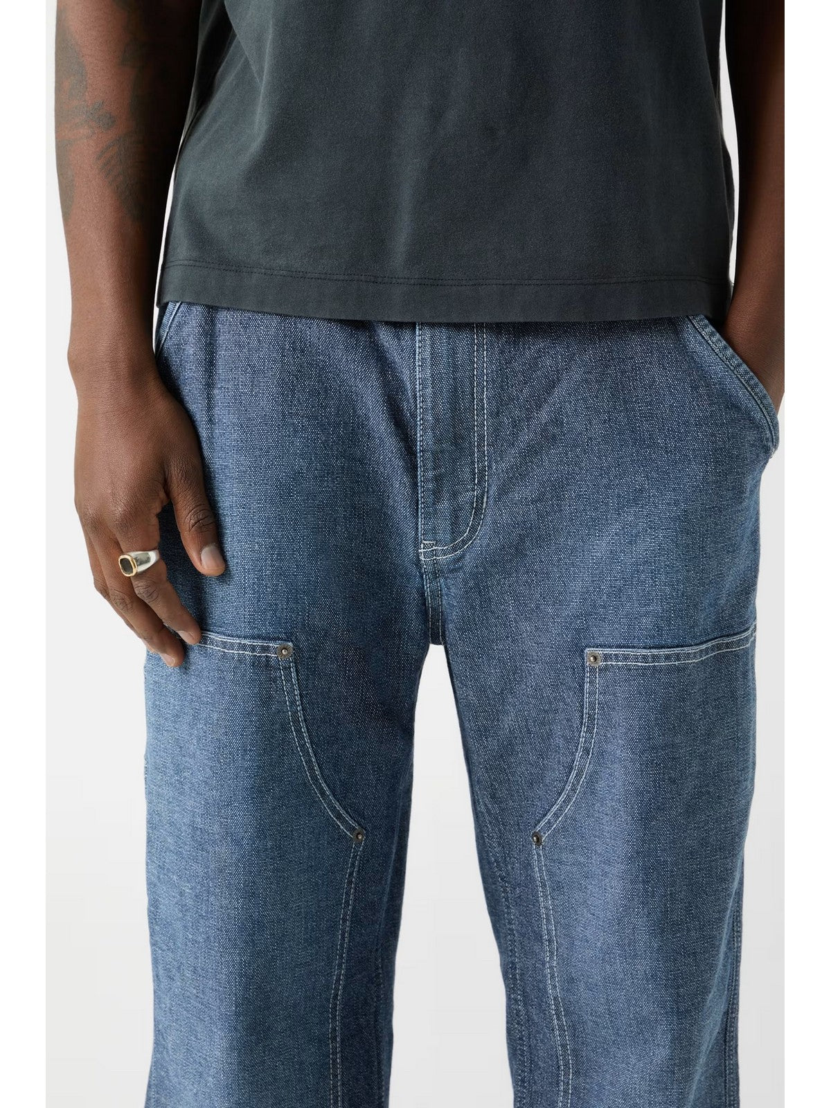 GUESS Jeans X GO PANEL CARPENTER DETAIL M6RA0W D6681 GMEC GO INDIGO MEDIUM CAN