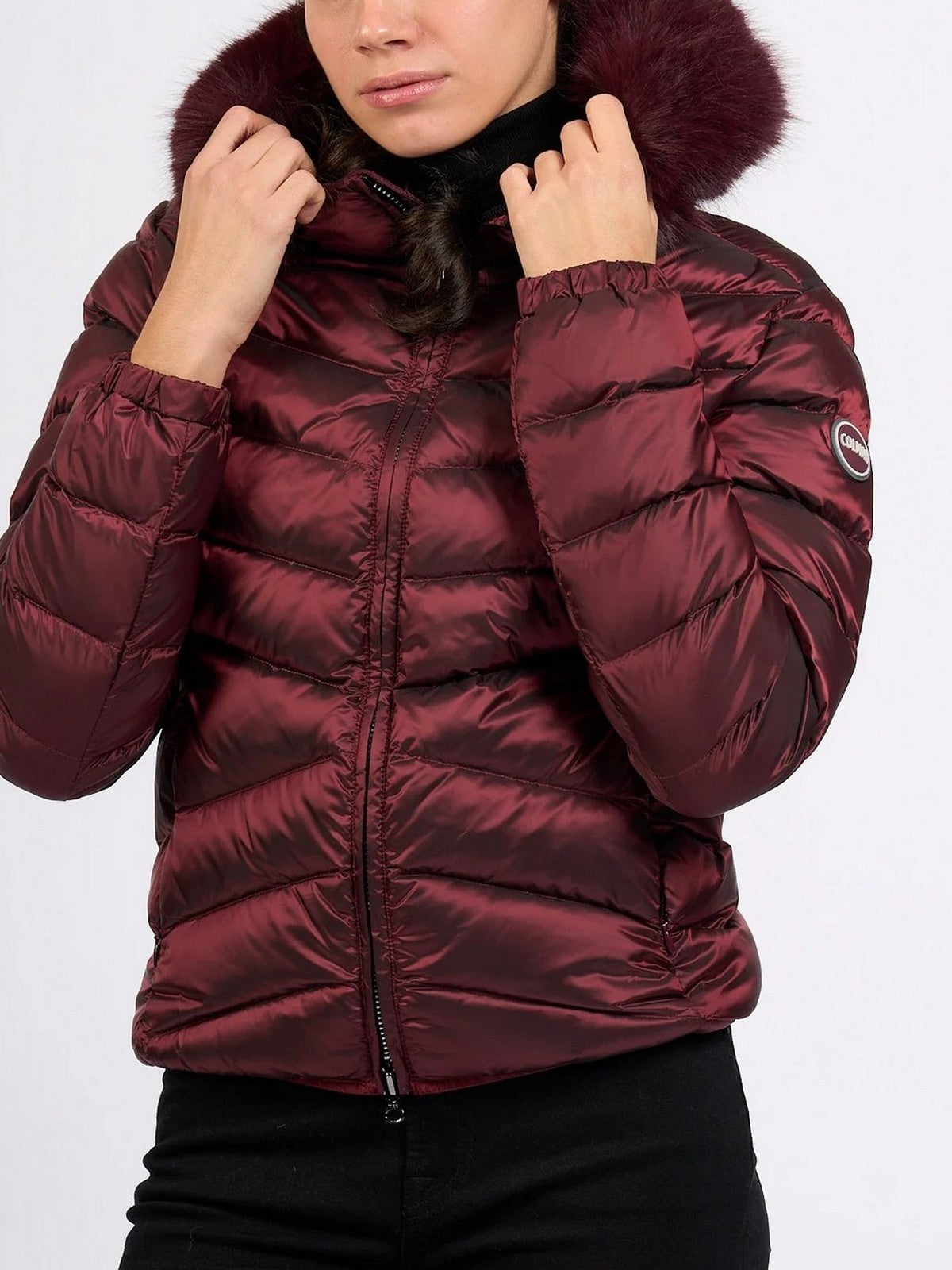 COLMAR Piumino Donna 2219E 2YO 44 DARK PASSION gioboutiqueweb