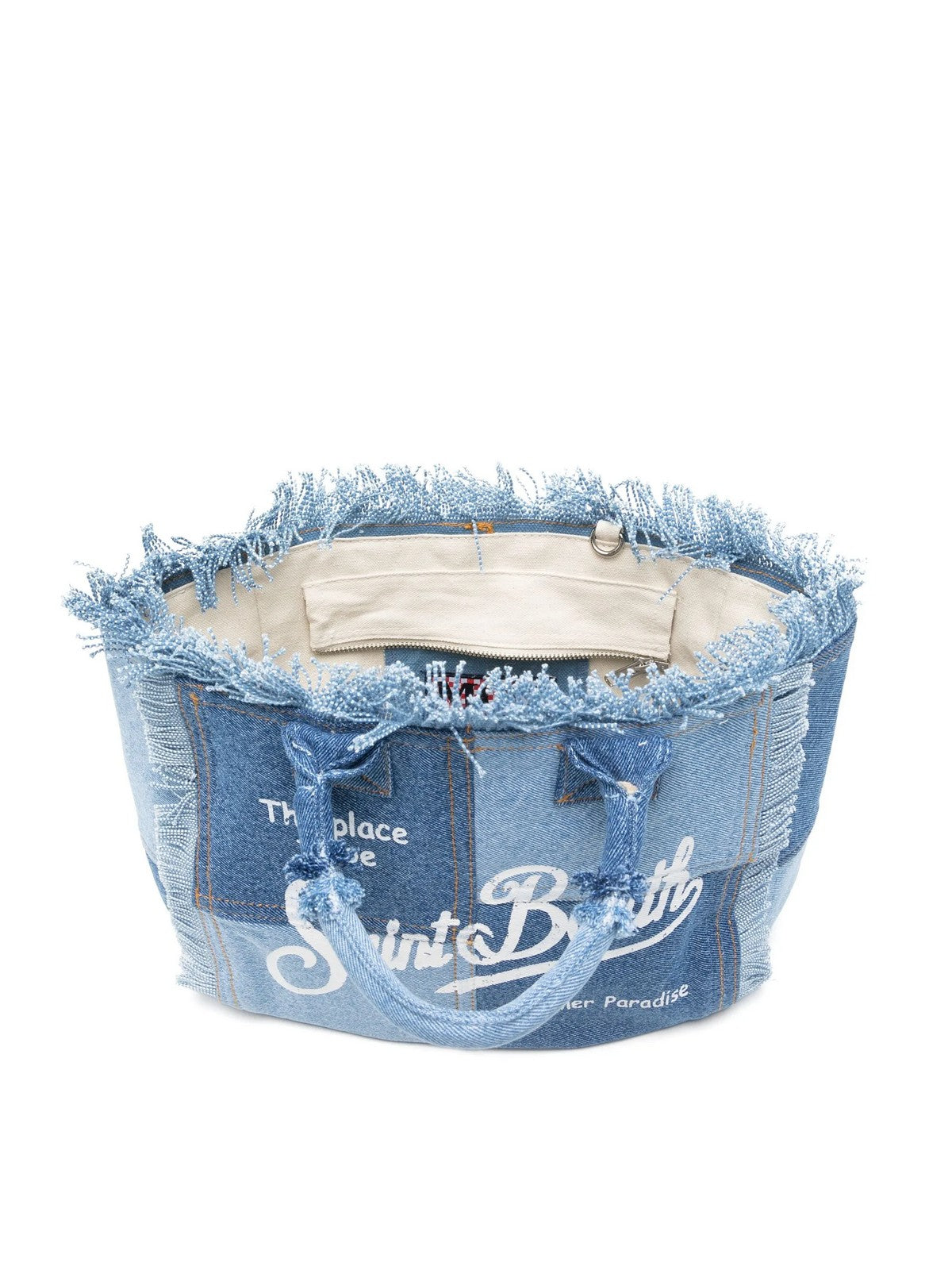 MC2 SAINT BARTH Borsa Donna COLETTE 00402L DENIM PATCHWORK