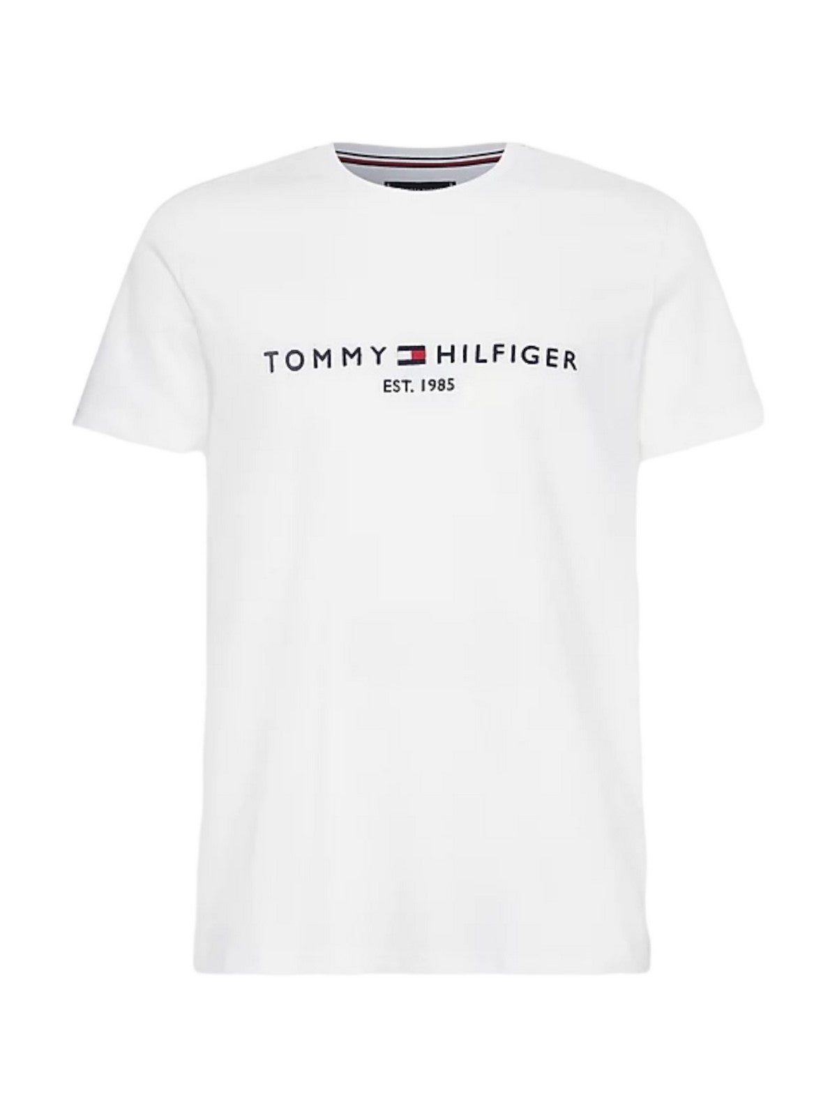 TOMMY HILFIGER T-Shirt e Polo Uomo MW0MW11465 118 Bianco