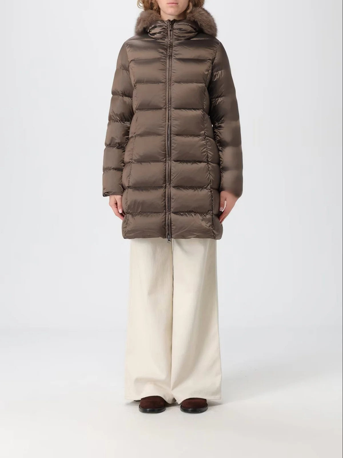 COLMAR Piumino Donna 2221E 2YO 37 MARRONE