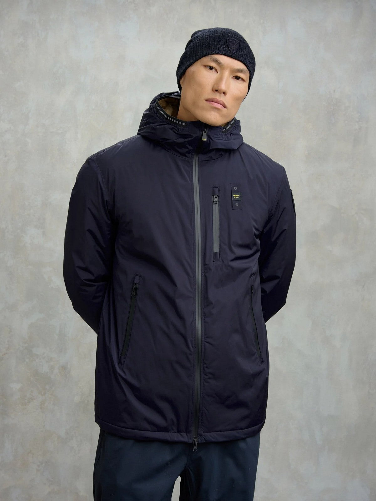 BLAUER Piumino Uomo JARVIS 25WBLUK11139 007110 888 Blu