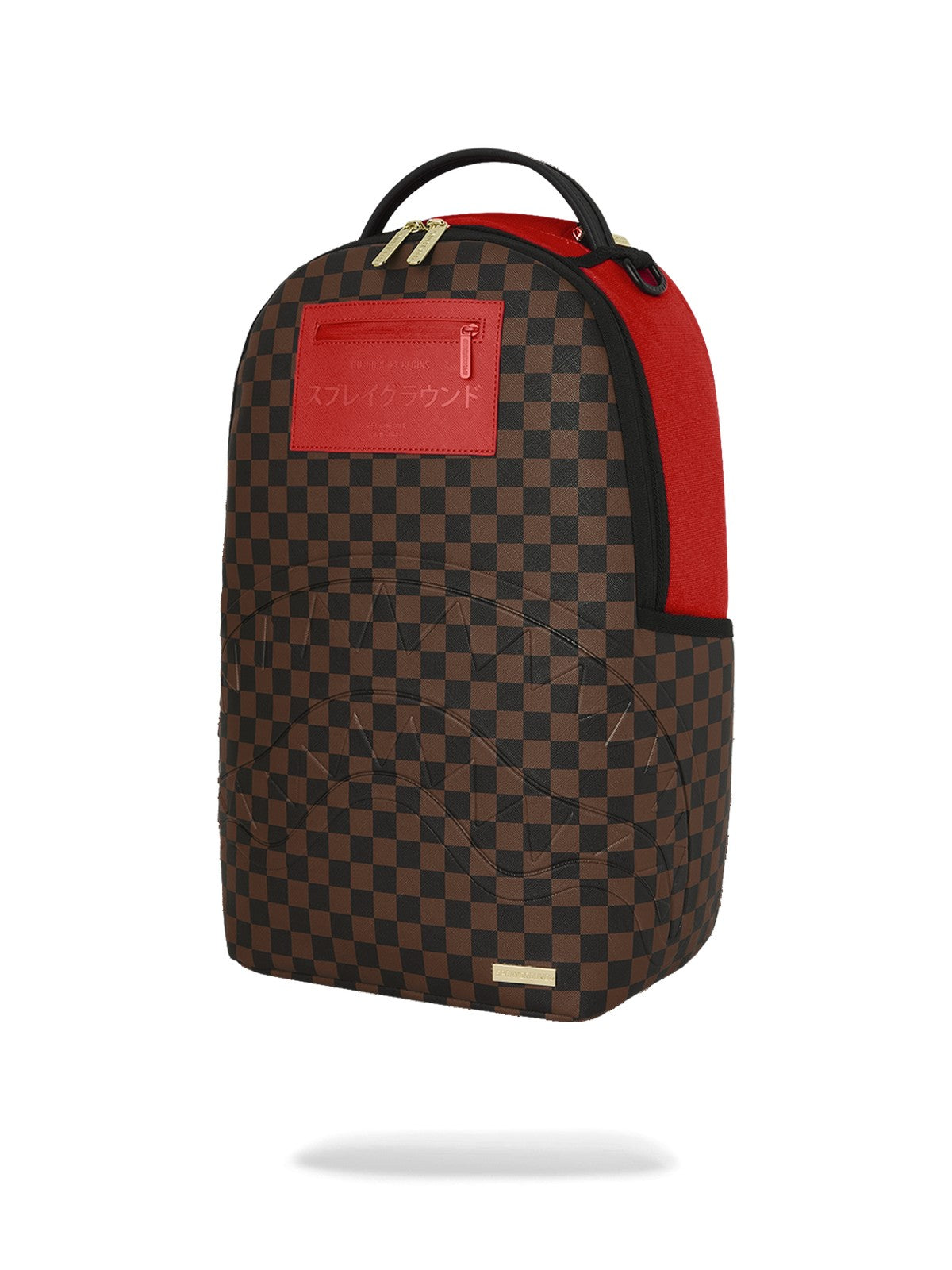 SPRAYGROUND Zaino Unisex adulto RED REDEMPTION DLXSV BACKPACK 910B8571NSZ Marrone gioboutiqueweb