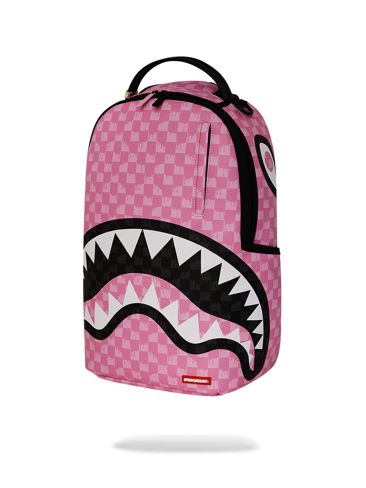 SPRAYGROUND Zaino Uomo PINK AND BLACK DRIP CHECK DLXSV BACKPACK 910B7694NSZ ROSA