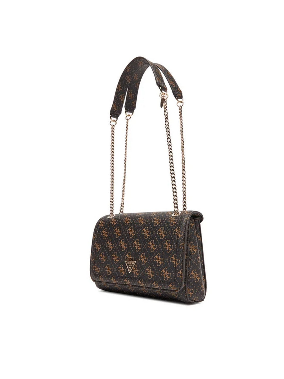 GUESS Borsa Donna NOELLE II CNVRTBLE XBODY FLAP HWQG96 72210 BNL BROWN LOGO