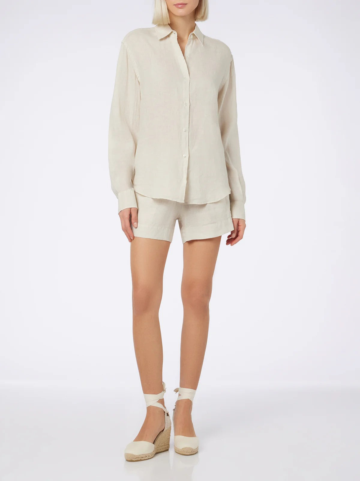 MC2 SAINT BARTH Camicia Donna MEREDITH 00030F Bianco gioboutiqueweb