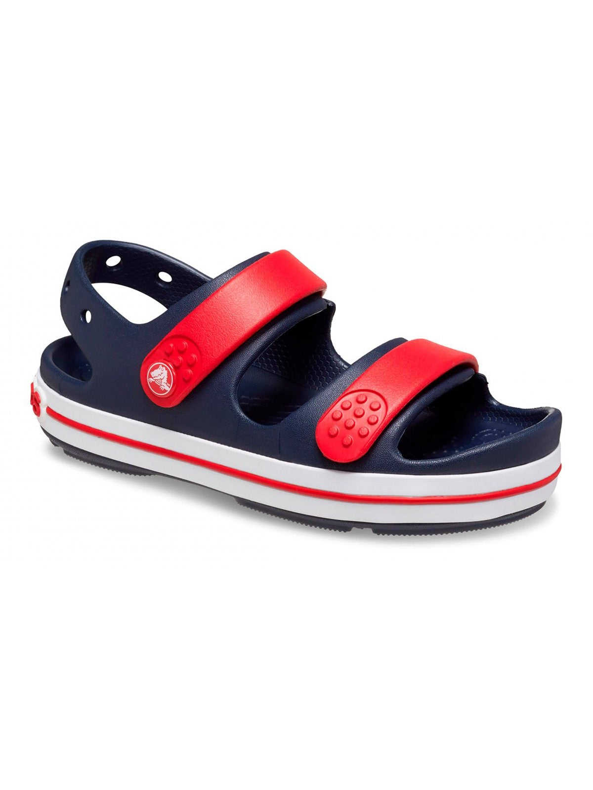 CROCS Sandalo Bambini e ragazzi Crocband Cruiser Sandal T NAVY/VARSITY RED - 209424 4OT gioboutiqueweb