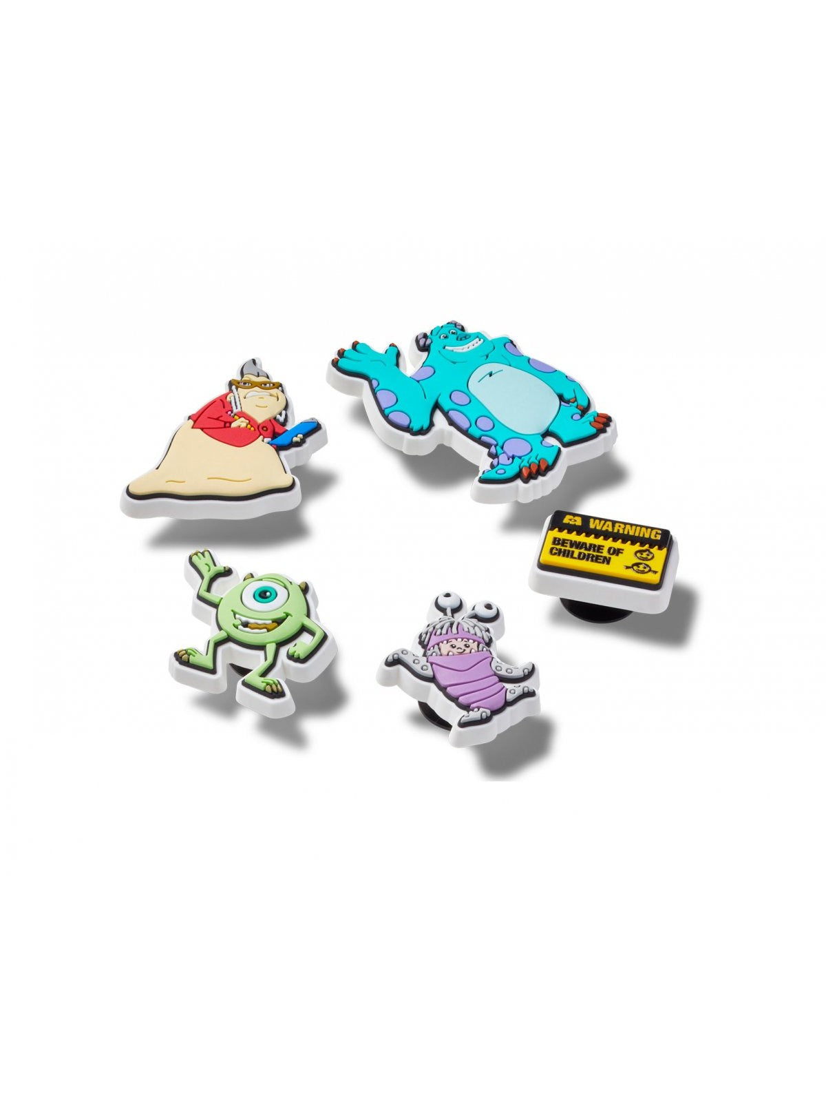 CROCS JIBBITZ Bambini e ragazzi Monsters Inc 5Pck Multicolore - CR.4848 JIB gioboutiqueweb