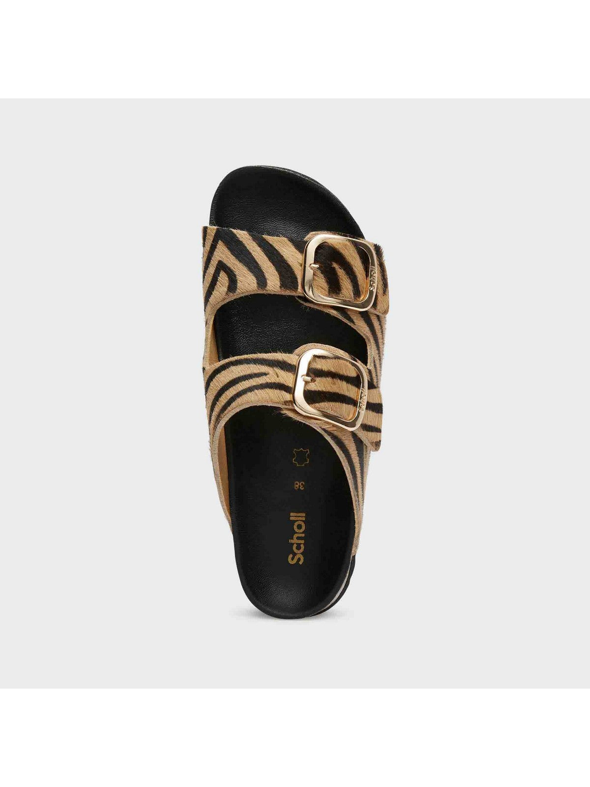 SCHOLL Sandalo Donna NOELLE Zebra Beige/Black ZEBRA BEIGE/BLACK - F300672331 gioboutiqueweb