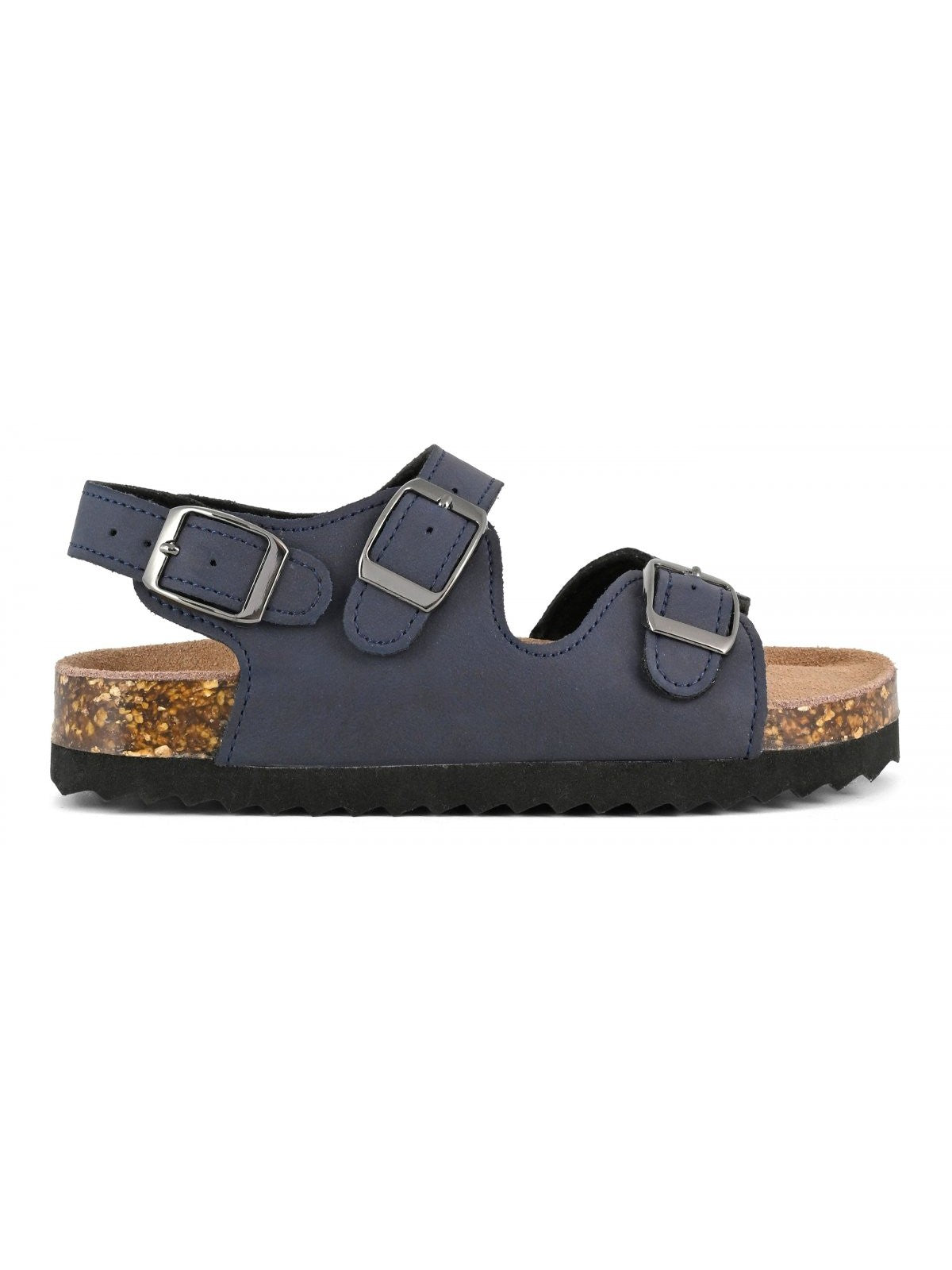 Colors Of California Ciabatta Bambini e ragazzi Boy Sandal 3 Buckles - HC.2412 NAV gioboutiqueweb
