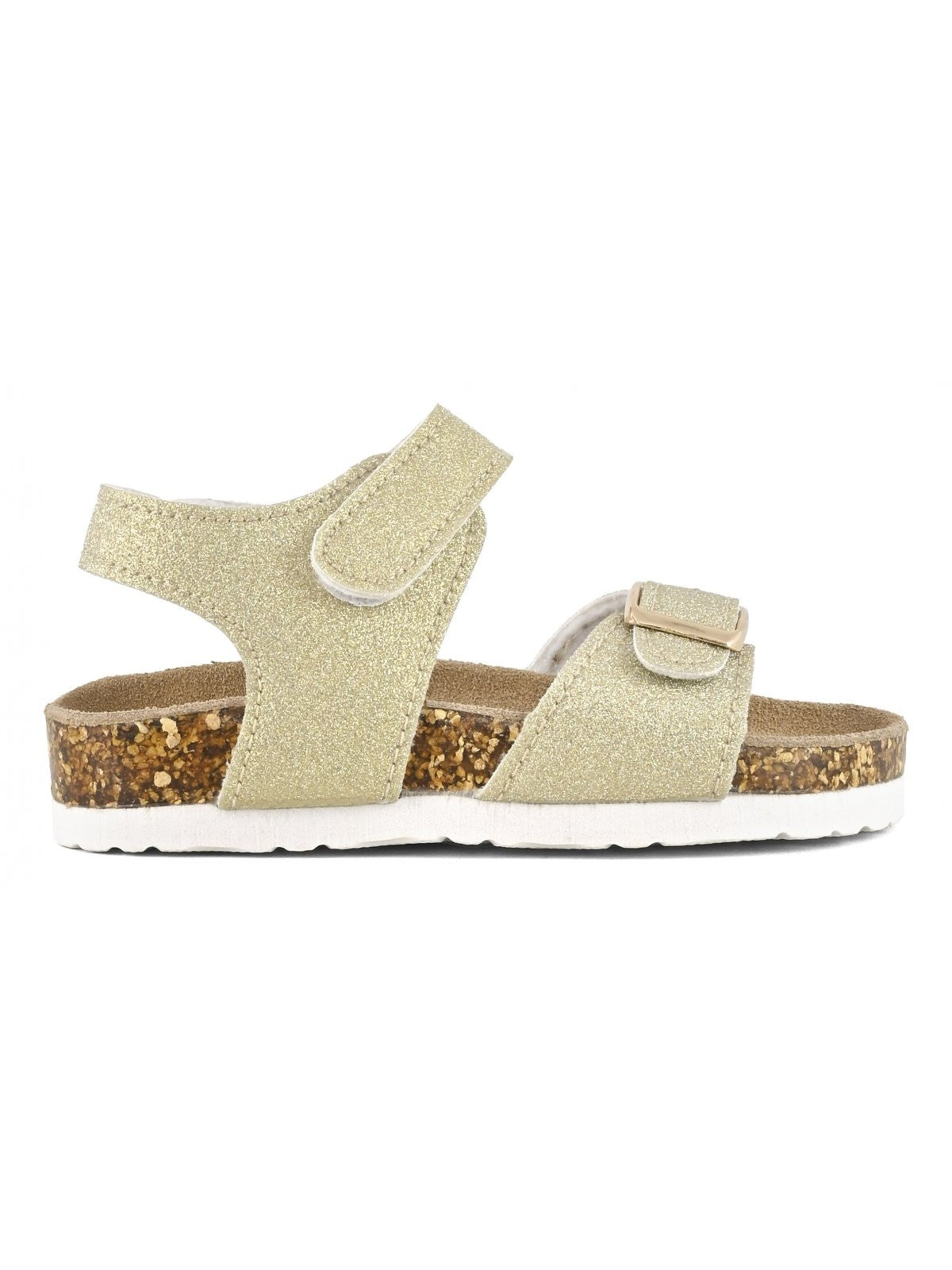 Colors Of California Ciabatta Bambine e ragazze Bio sandal microglitter - HC.3204 GOL gioboutiqueweb
