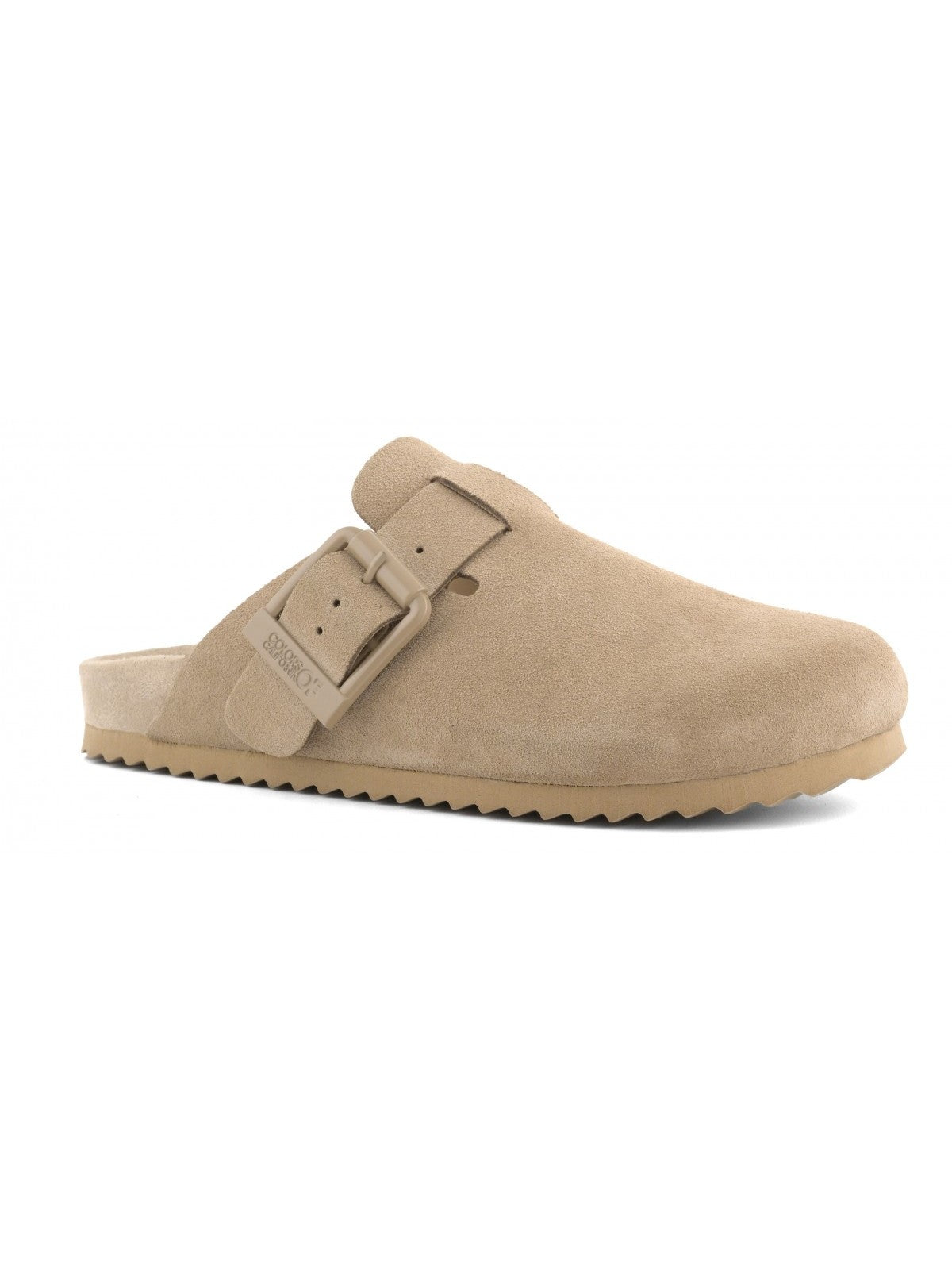 Colors Of California Sandalo Donna Monocolor suede sabot - HC.BIO086N MUD gioboutiqueweb