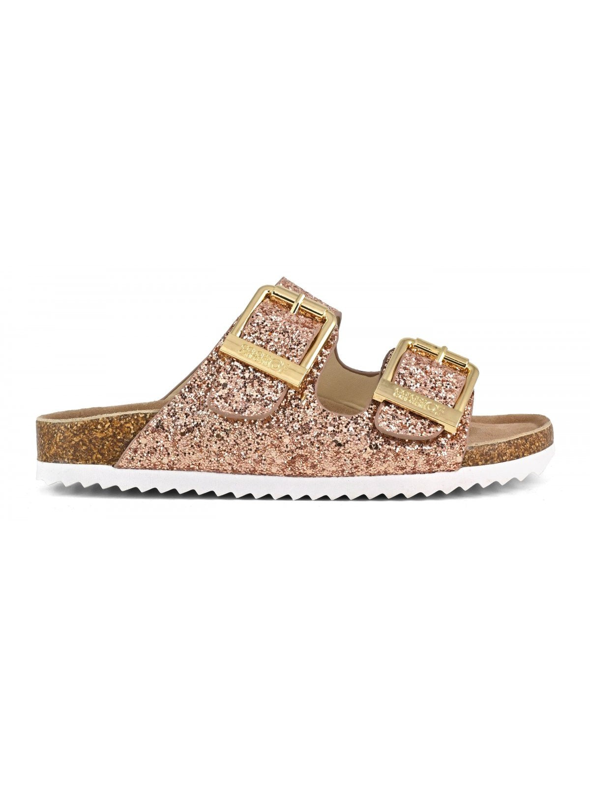 Colors Of California Sandalo Donna bio glitter metal buckles - HC.BIO35N PKGOL gioboutiqueweb