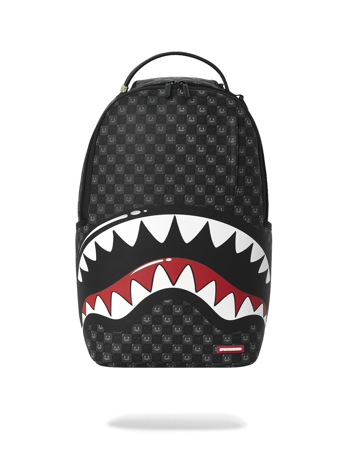 SPRAYGROUND Zaino Unisex adulto SHARKS IN PARIS WTF BUBBLY BLACK CHECK BACKPACK - 910B8633NSZ gioboutiqueweb