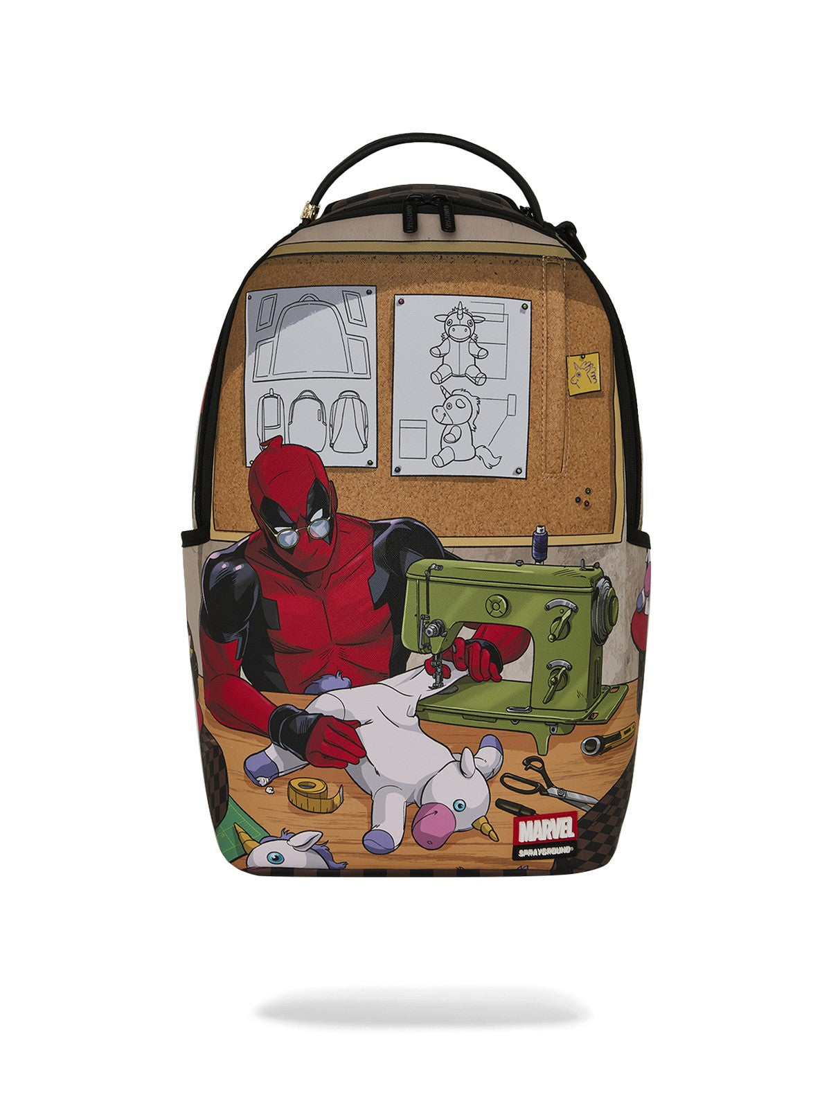SPRAYGROUND Zaino Unisex adulto DEADPOOL MAKING BAGS BACKPACK - 910B9118NSZ gioboutiqueweb