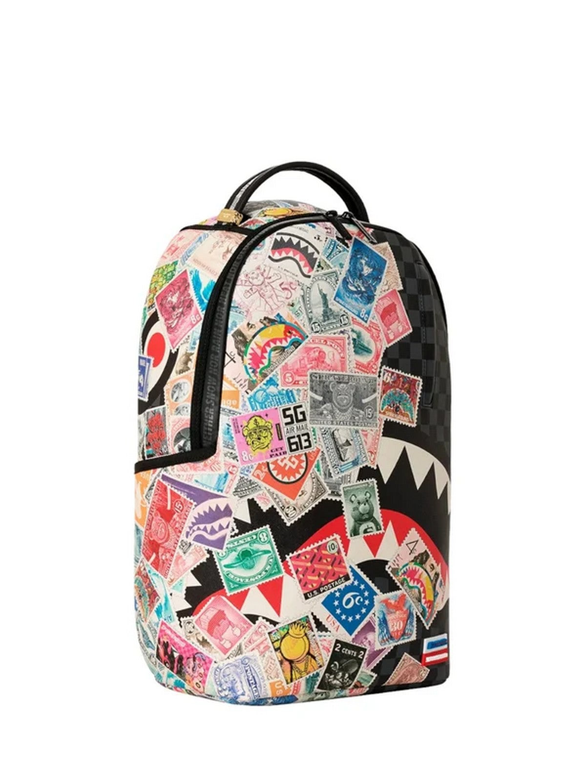 SPRAYGROUND Zaino Unisex adulto USPS HALF STAMPS BACKPACK - 910B9226NSZ gioboutiqueweb