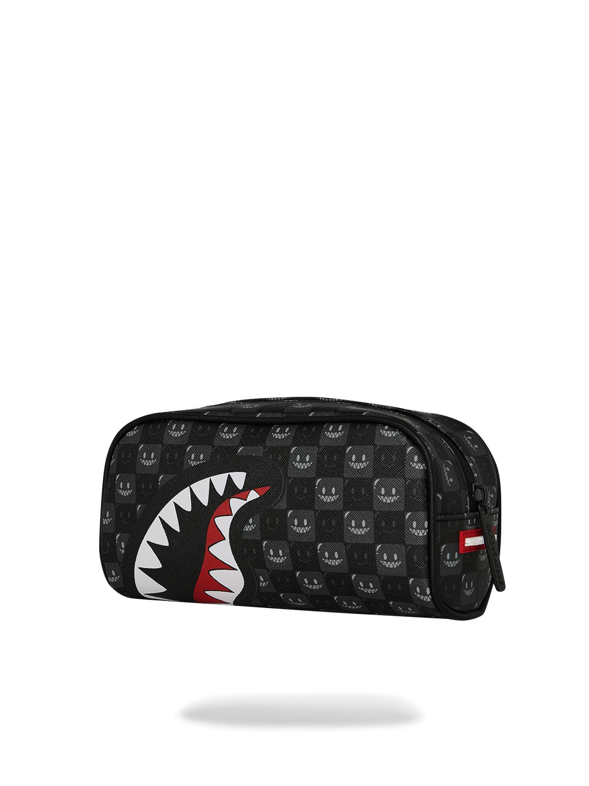 SPRAYGROUND Pochette Unisex adulto SHARKS IN PARIS WTF BUBBLY BLACK CHECK POUCH - 910B9316NSZ gioboutiqueweb