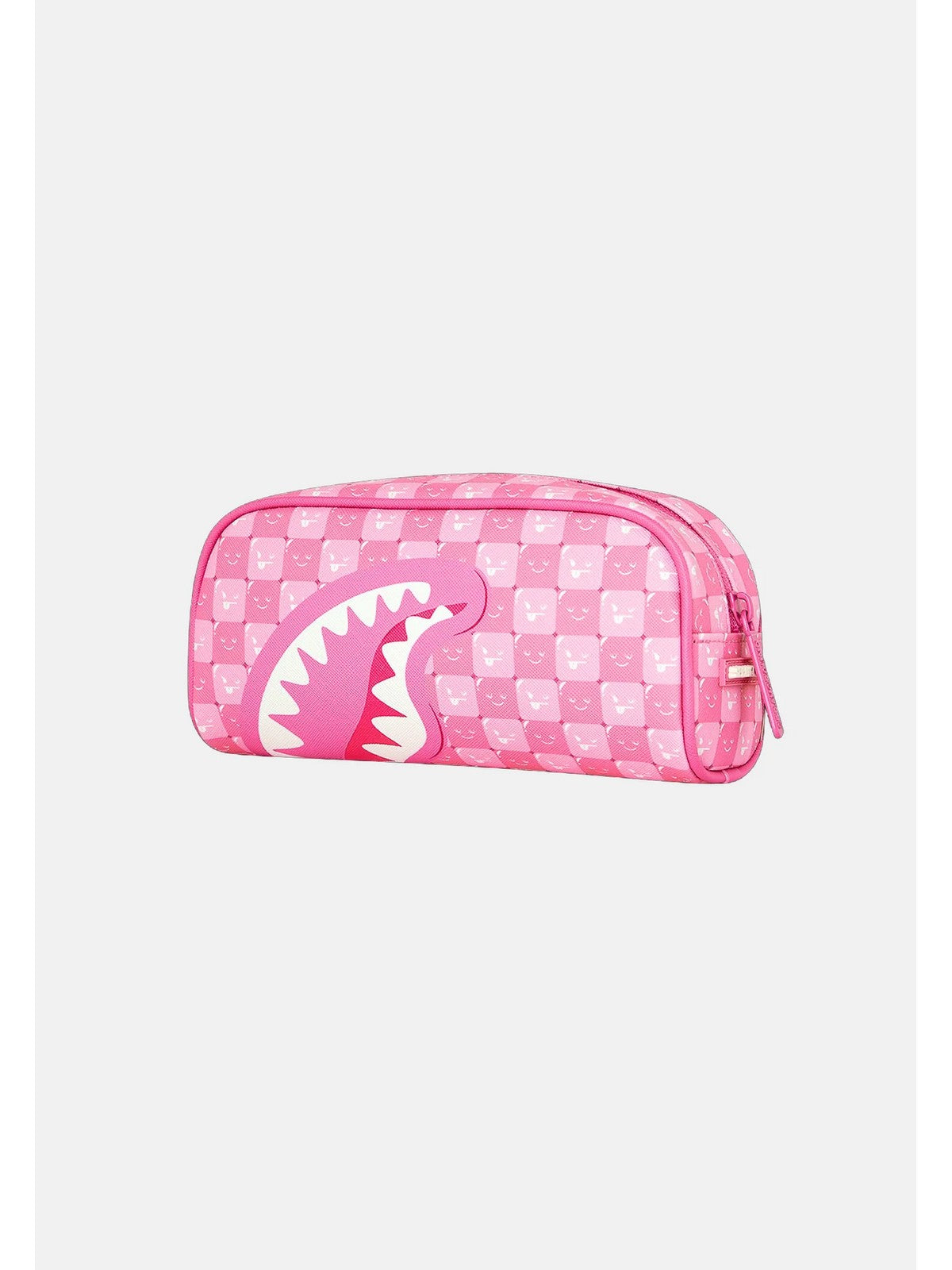 SPRAYGROUND Pochette Donna PINK NEW CHECK FACES POUCH - 910B9323NSZ gioboutiqueweb