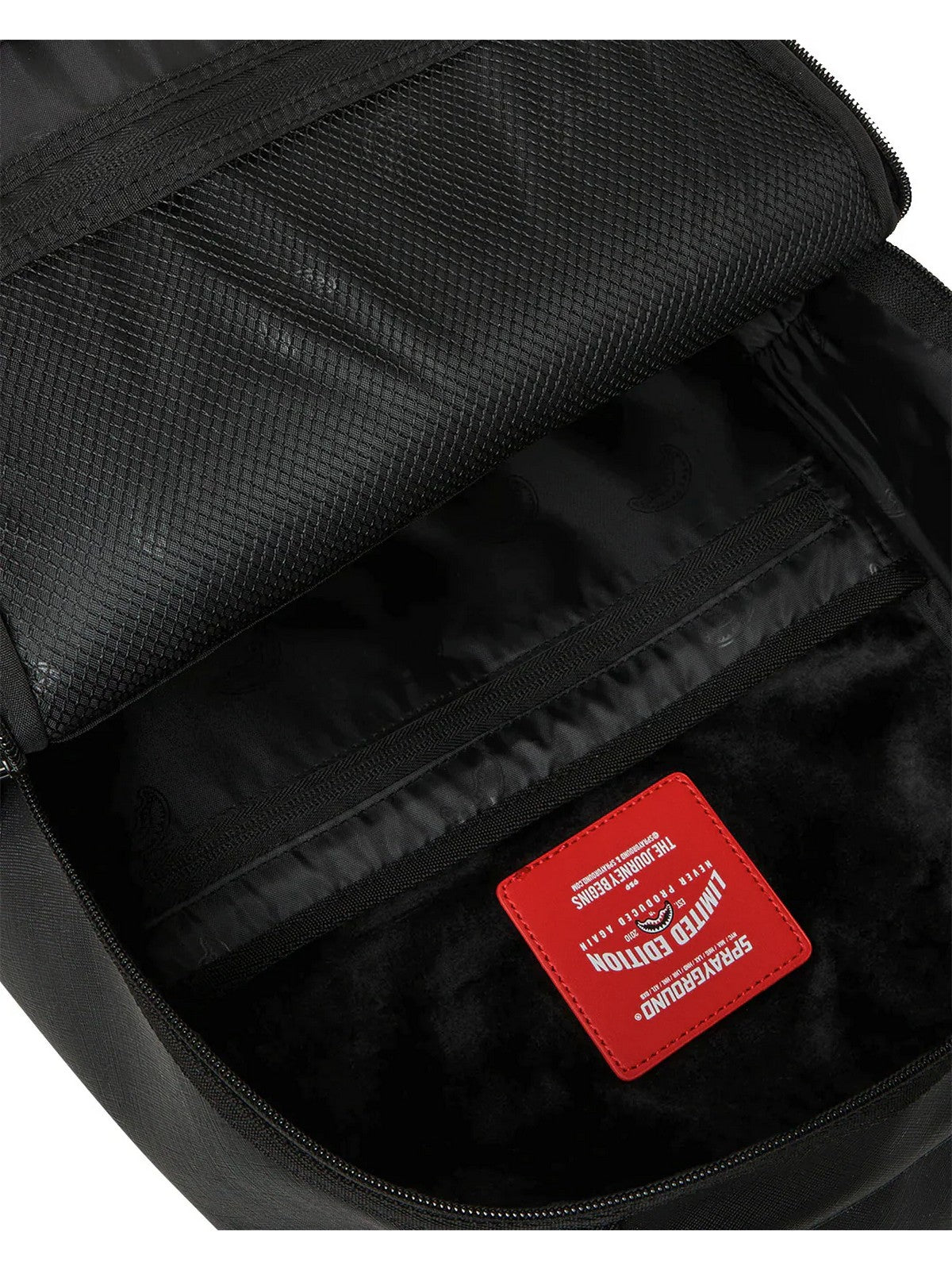 SPRAYGROUND Zaino Unisex adulto BLACKED OUT EMBOSSED GOLD TOOTH BACKPACK - 910B9325NSZ gioboutiqueweb