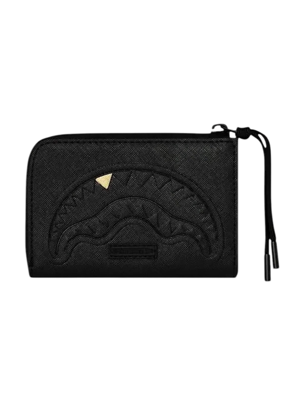 SPRAYGROUND Portafoglio Unisex adulto BLACKED OUT EMBOSSED GOLD TOOTH WALLET - 910W9328NSZ gioboutiqueweb