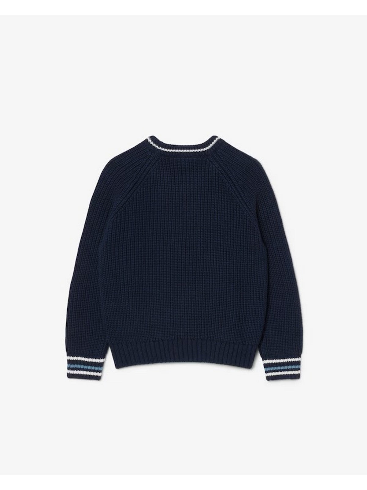 LACOSTE KIDS Maglione Bambini e ragazzi LCB CHUNKY KNIT CORE SWEATER Blu - 847695 UGW gioboutiqueweb