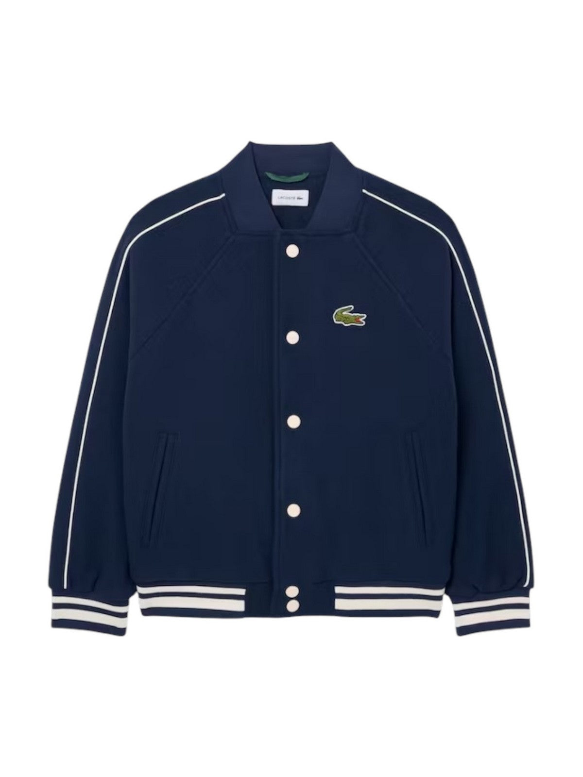 LACOSTE KIDS Giubbino Bambini e ragazzi LCN LACOSTE VARSITY JACKET Blu - 947770 UGW gioboutiqueweb